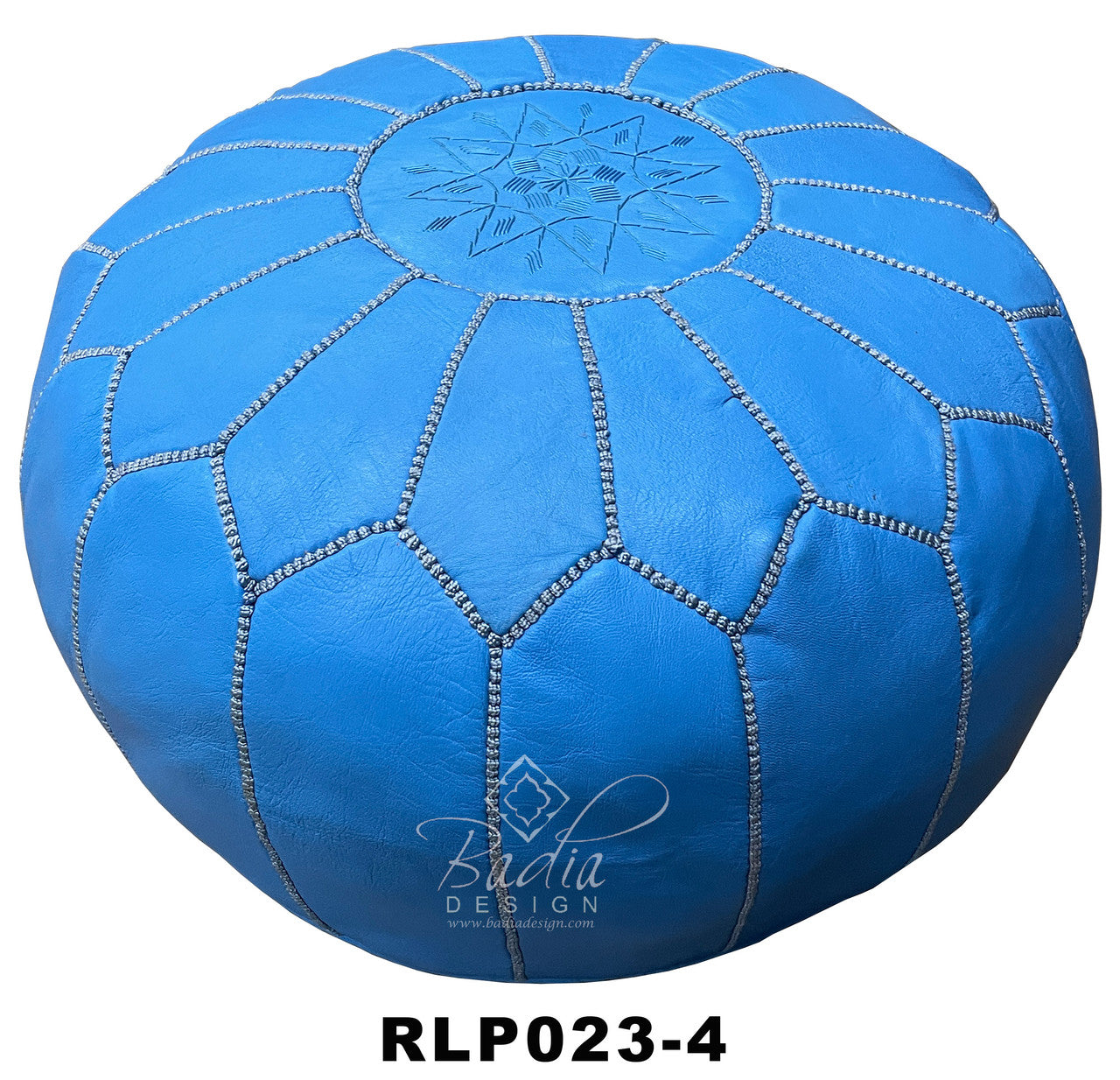 Premium Leather Moroccan Ottoman