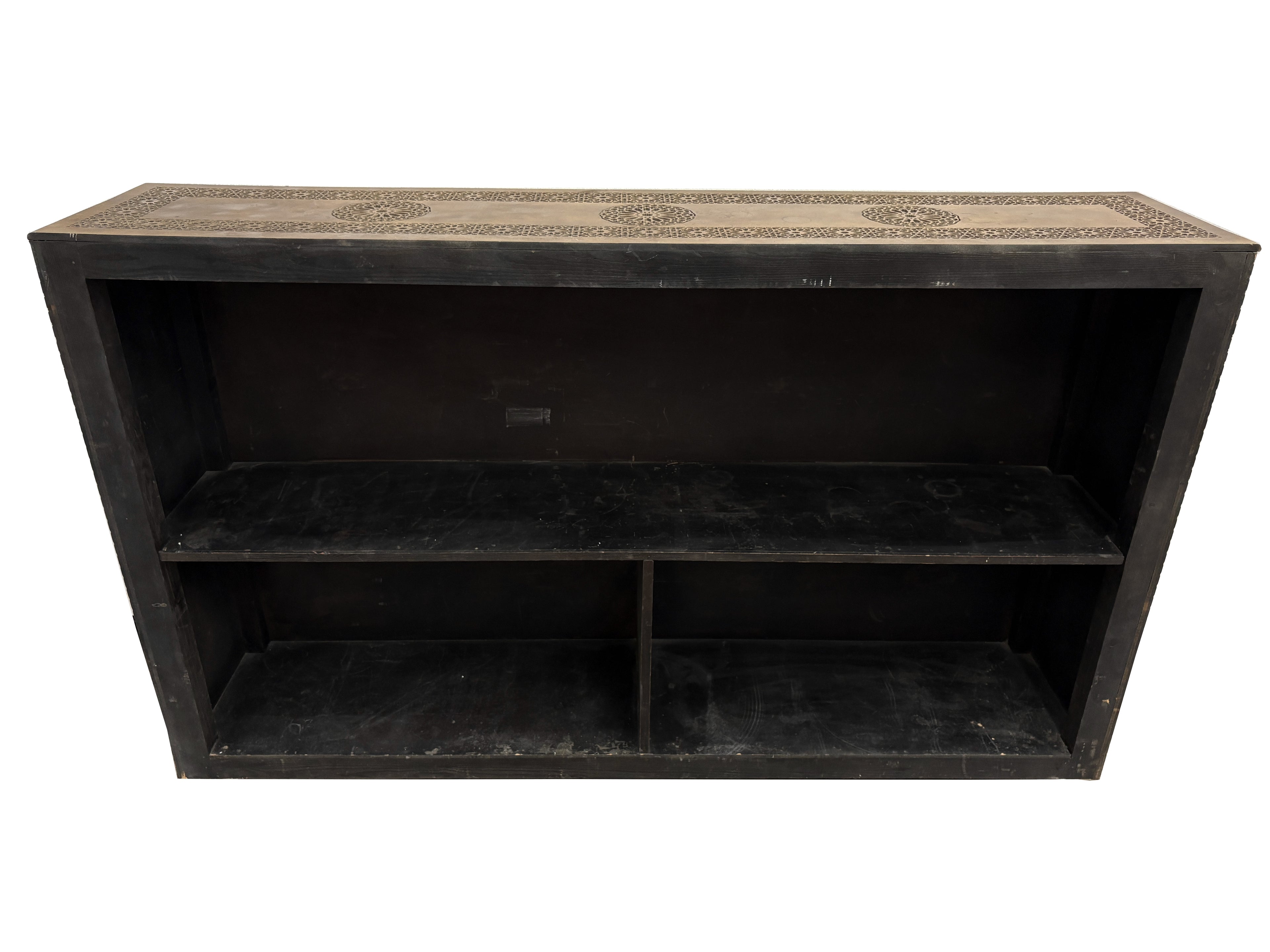 Gold Carved Cedar Wood Bar