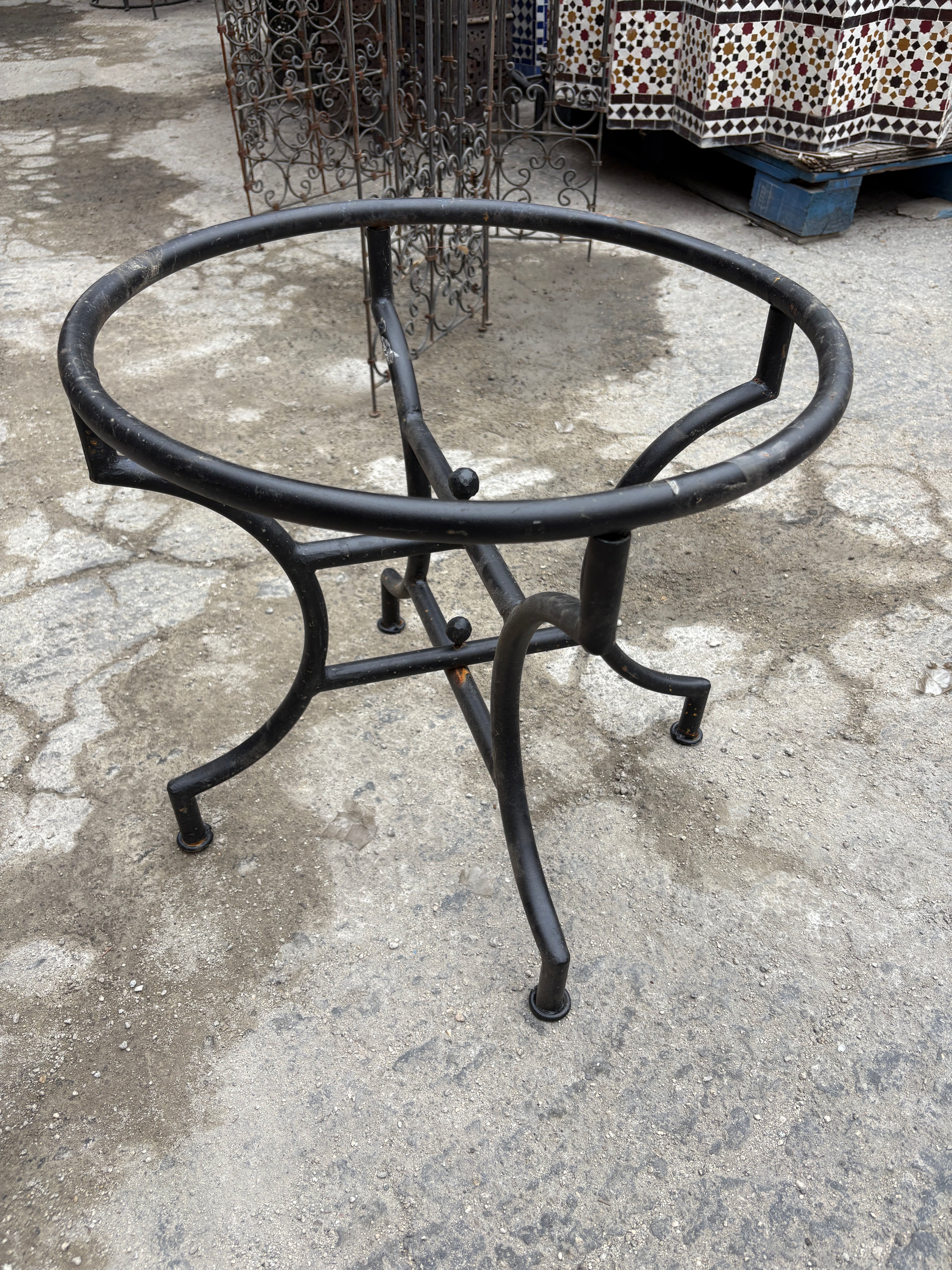 Wrought Iron Table Base