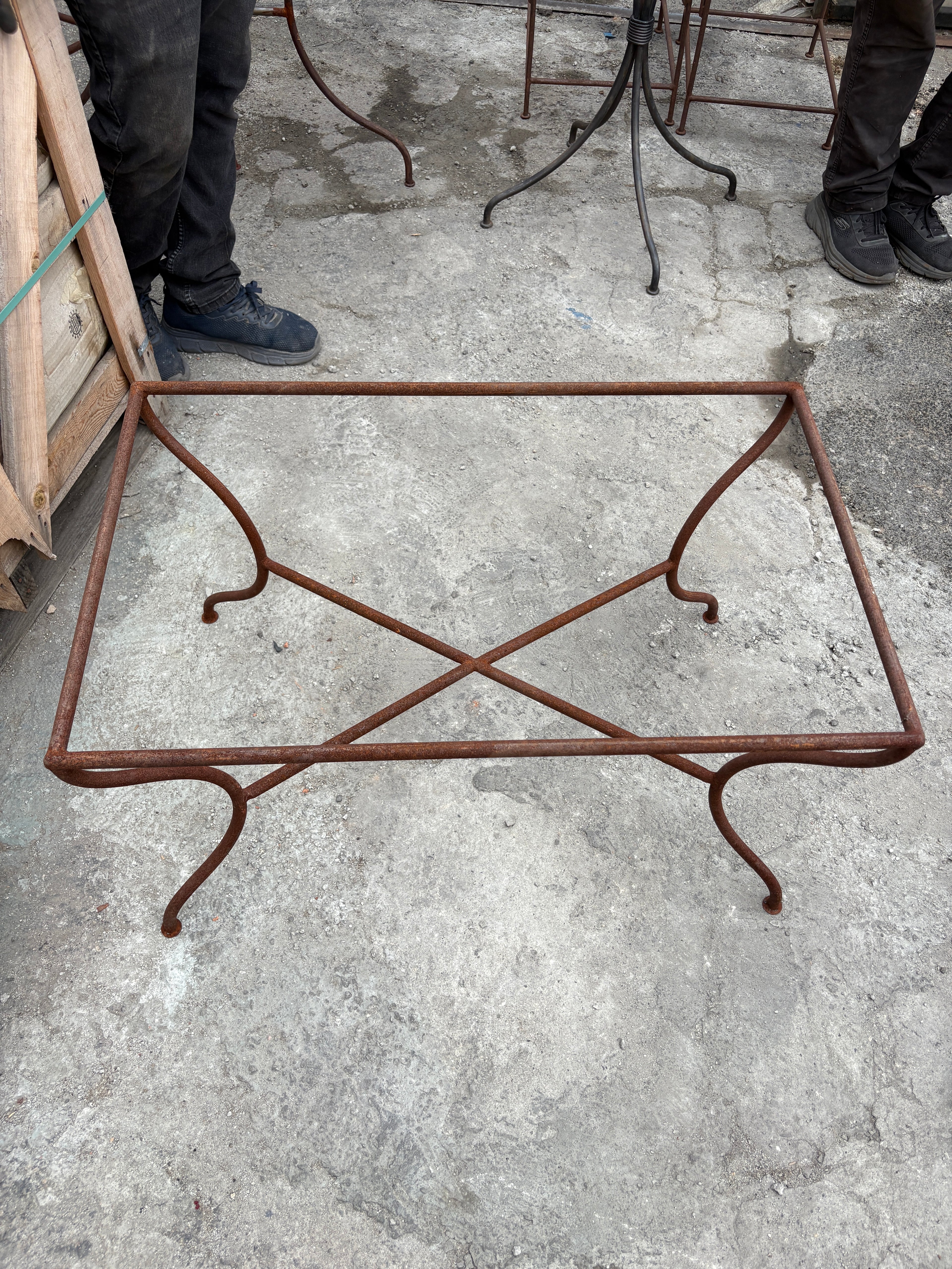 Wrought Iron Table Base