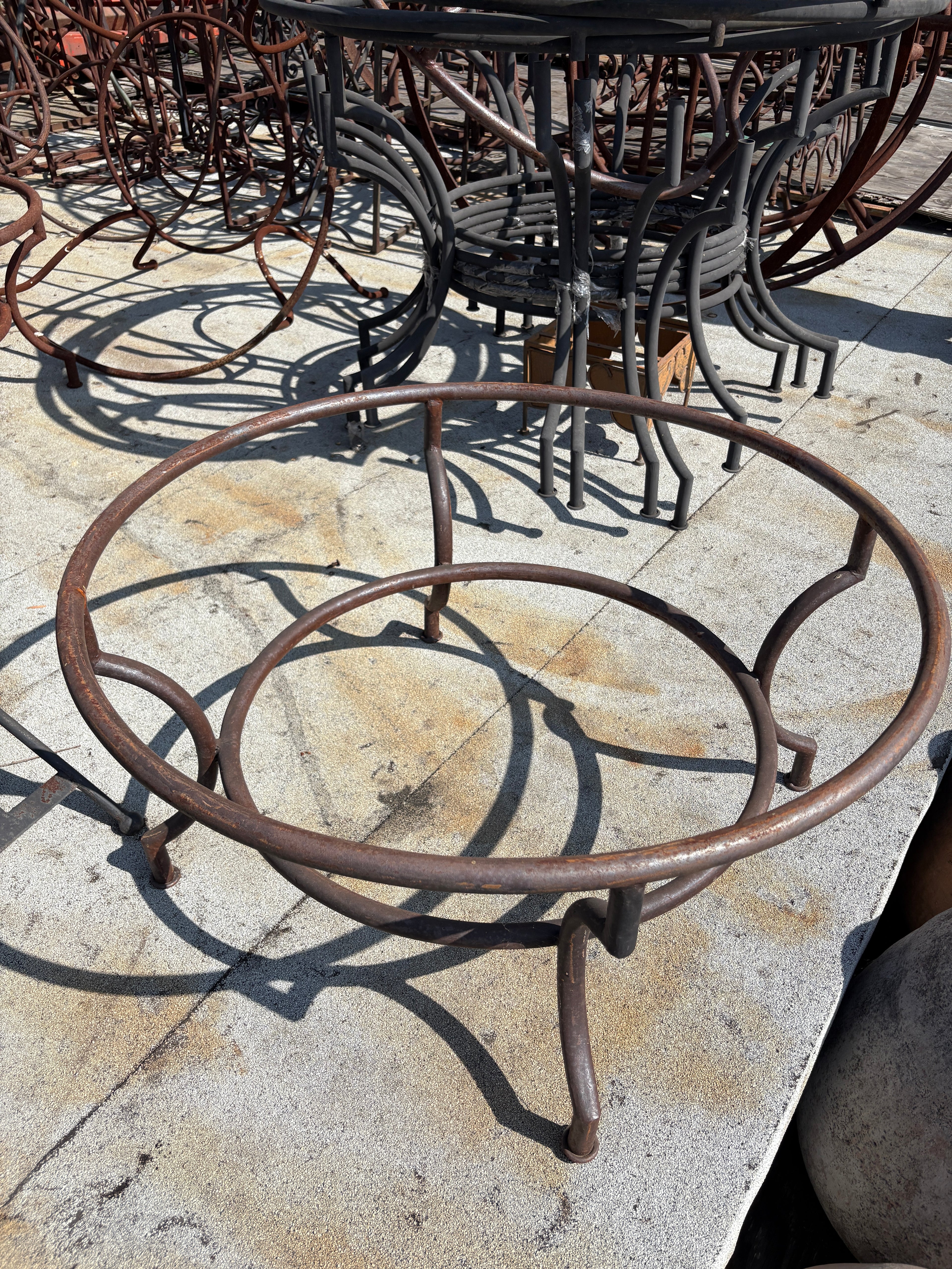 Wrought Iron Table Base