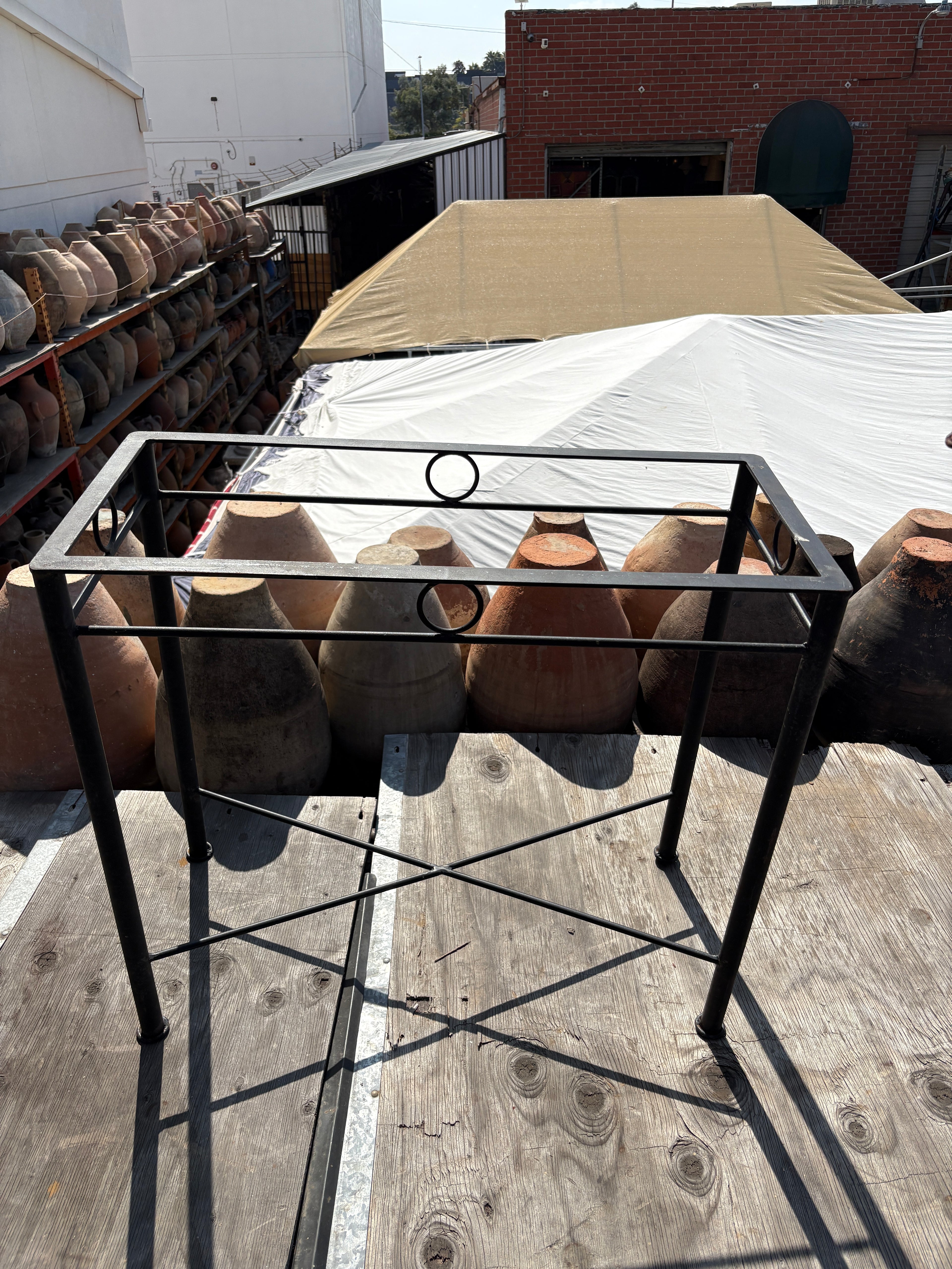 Wrought Iron Table Base