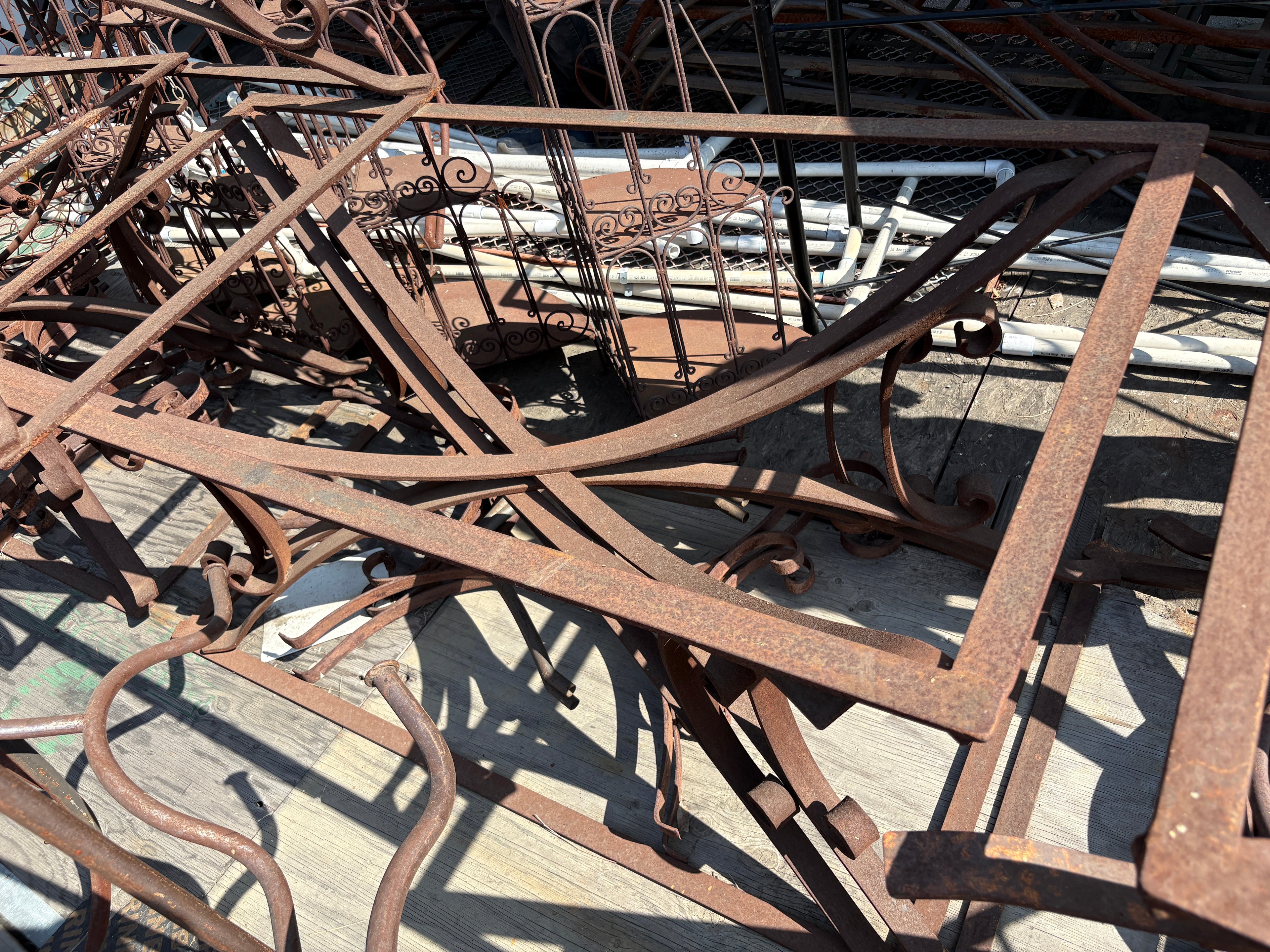 Wrought Iron Table Base