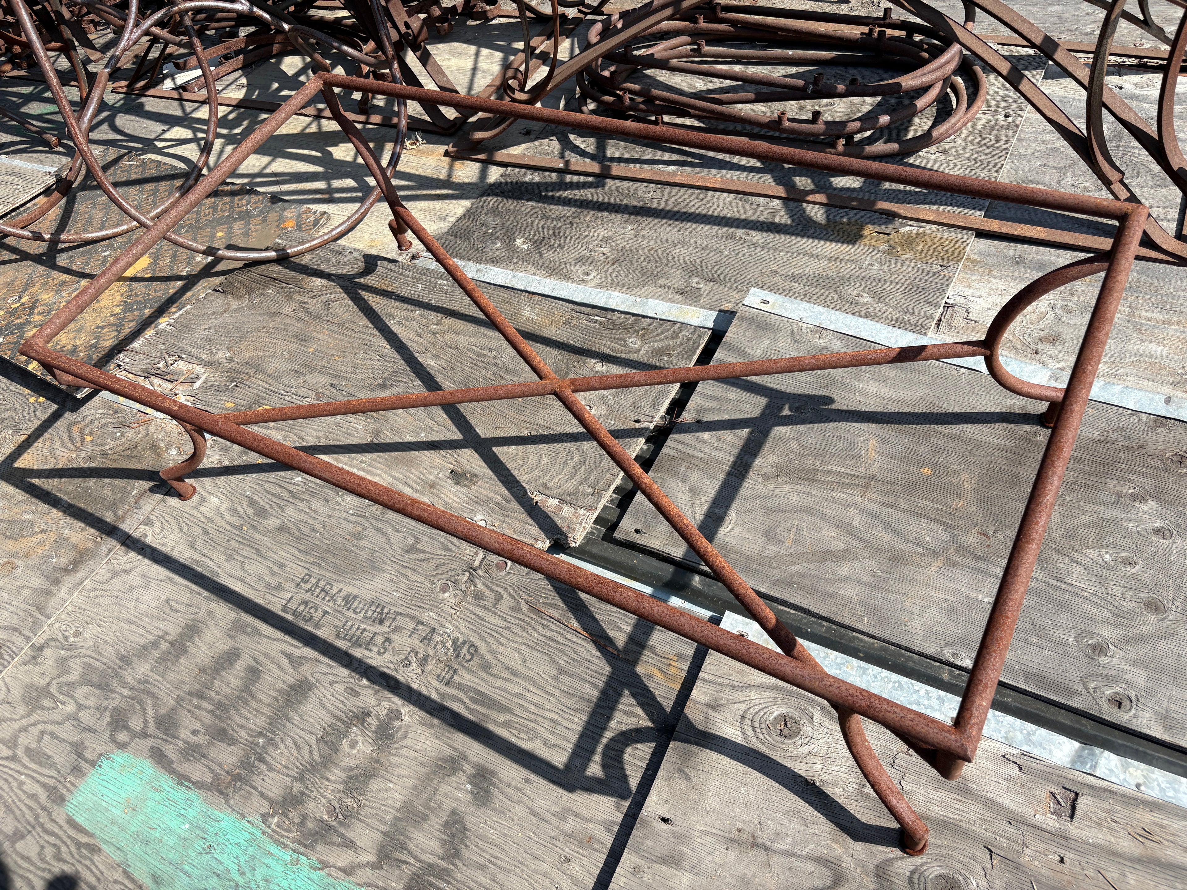 Wrought Iron Table Base