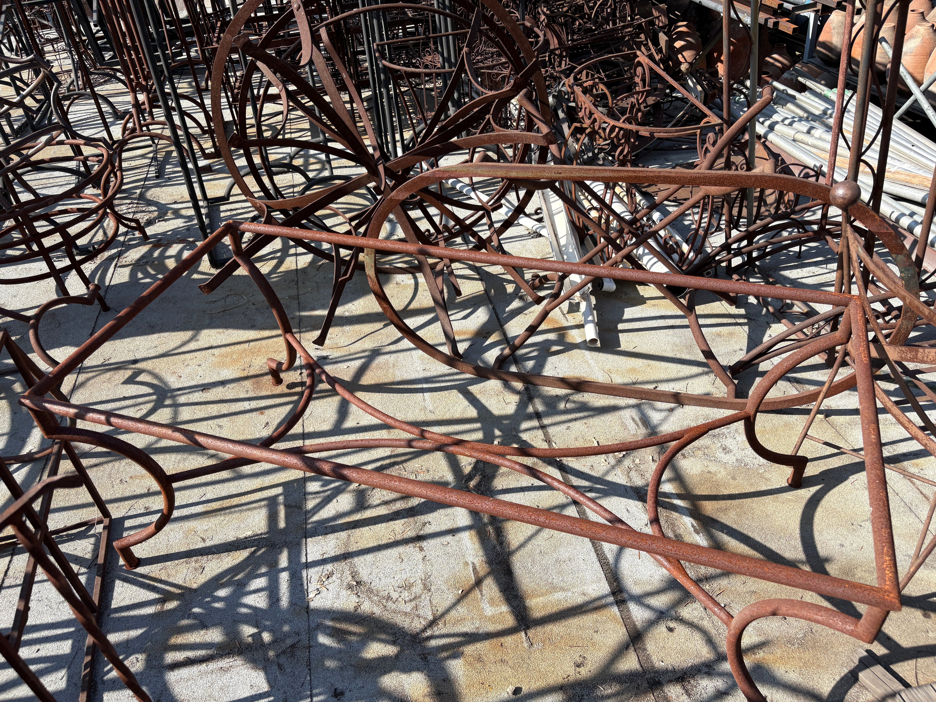 Wrought Iron Table Base