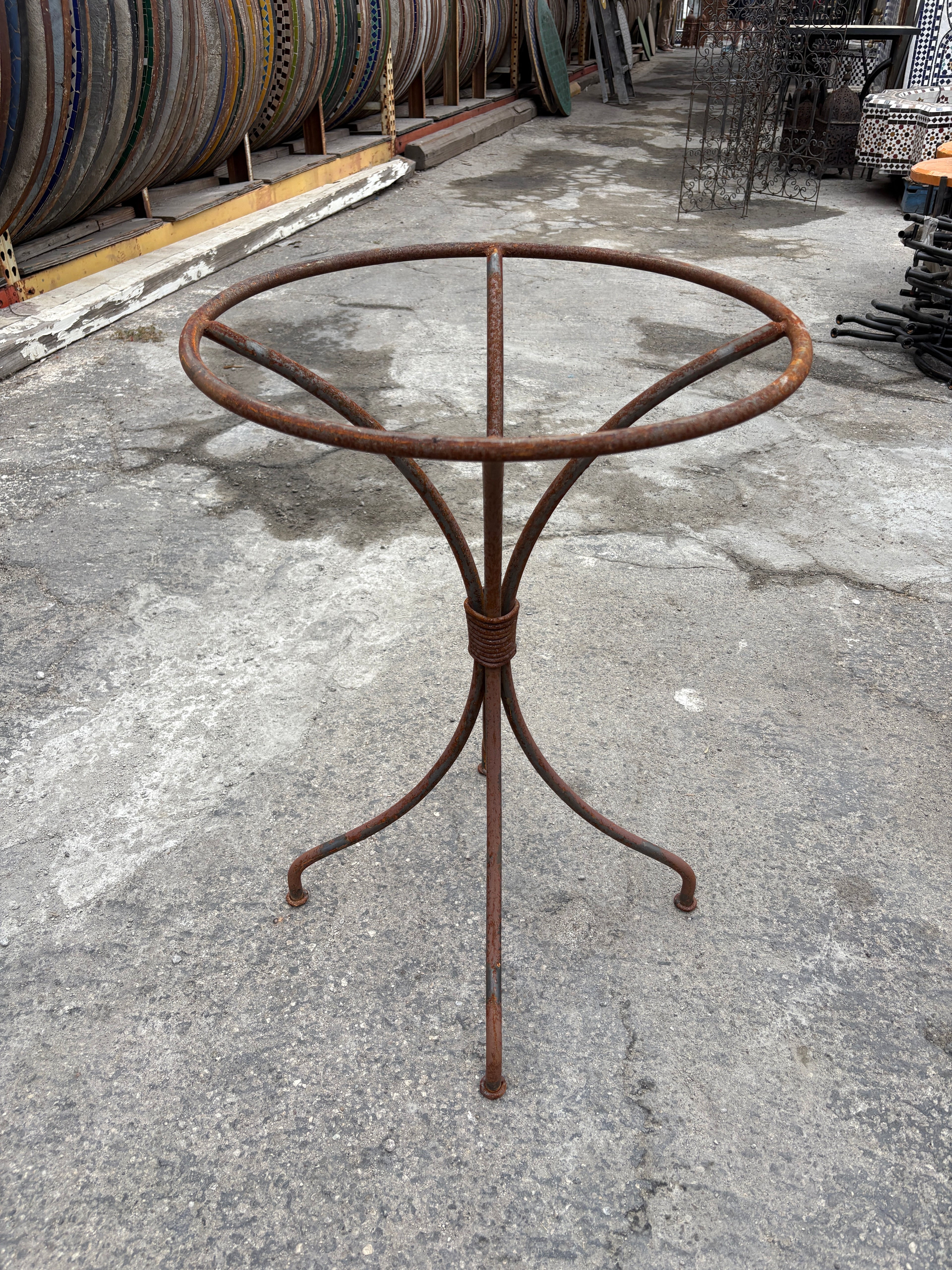 Wrought Iron Table Base