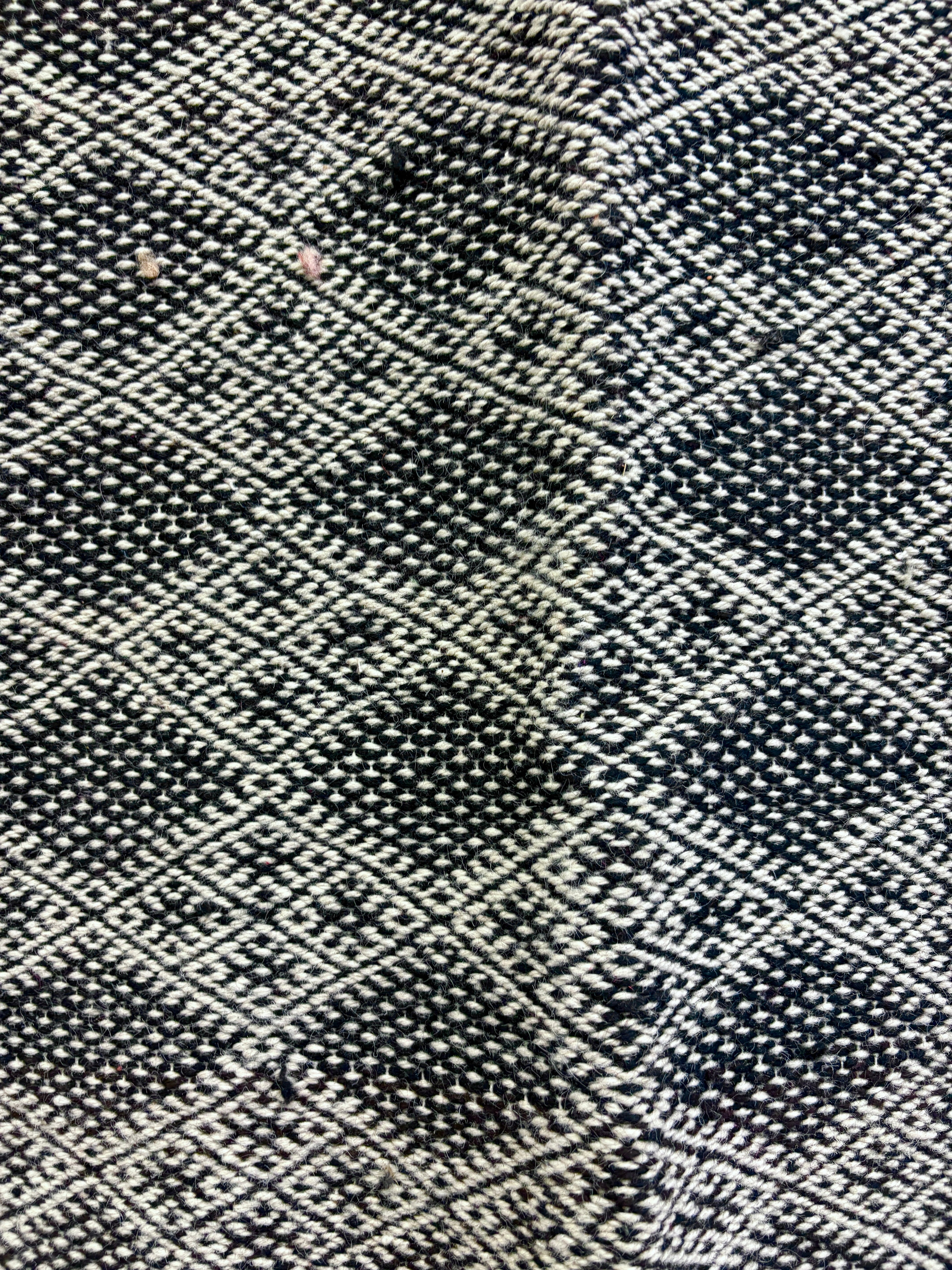 Vintage Moroccan Zanafi Kilim Rug
