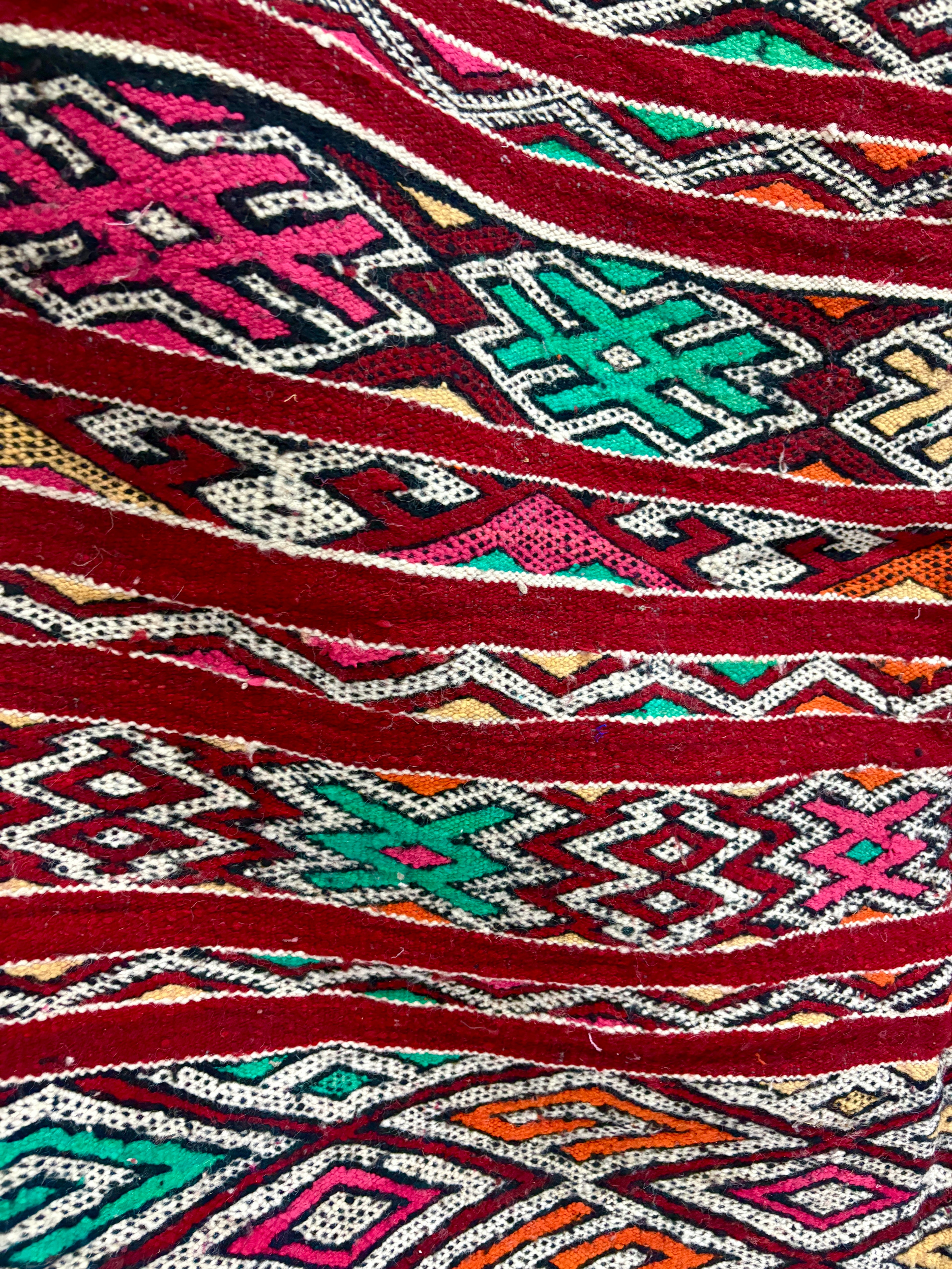 Zemmour Kilim Flatweave Wool Rug