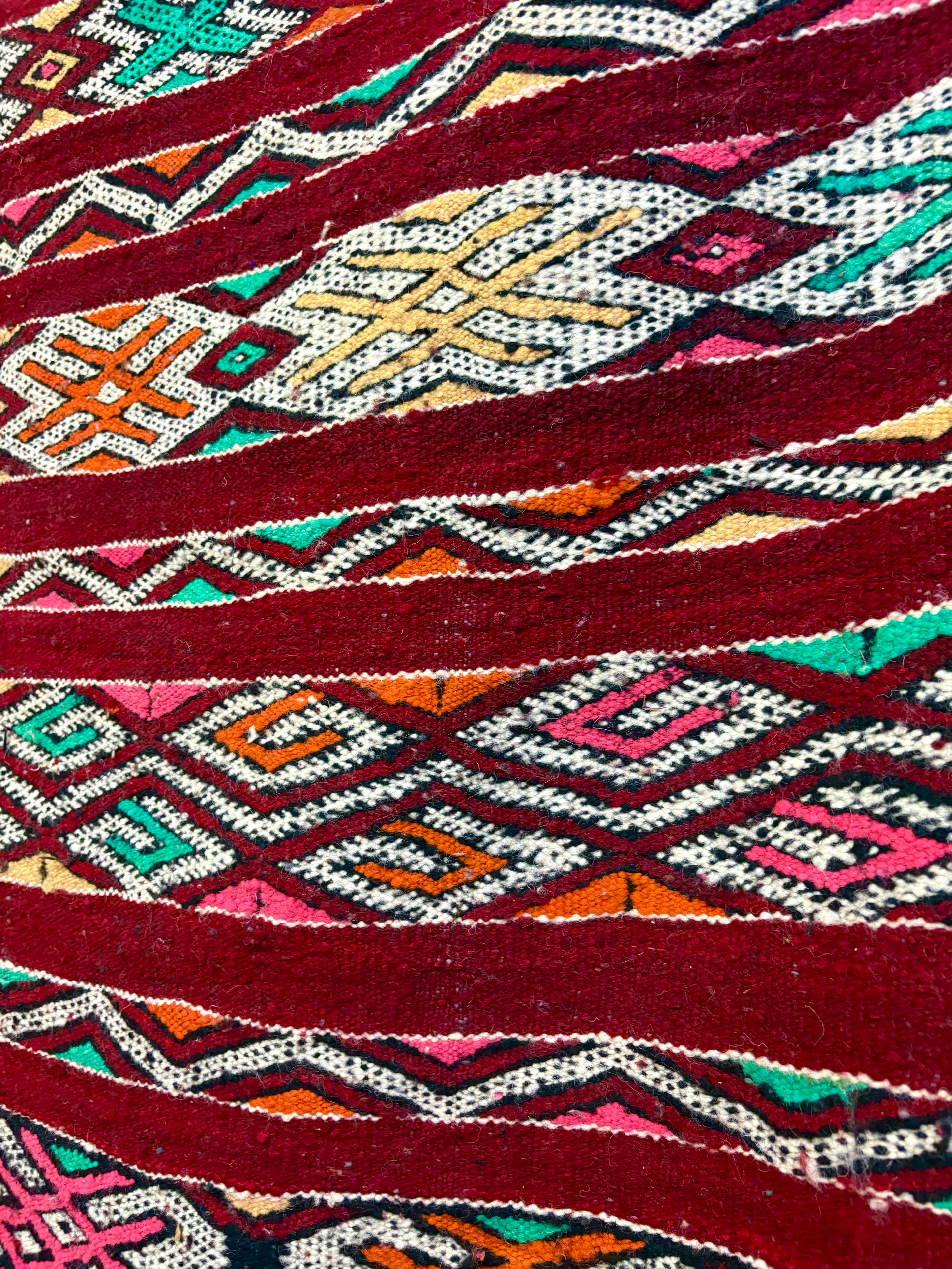 Zemmour Kilim Flatweave Wool Rug
