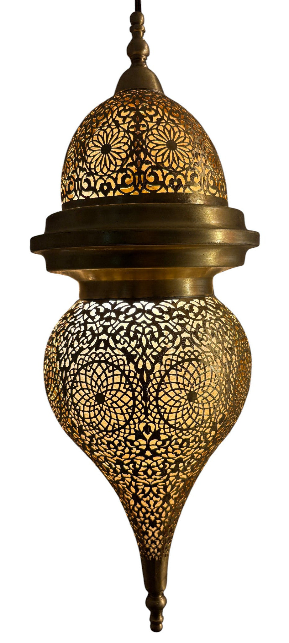 Arabesque Brass Sconce Light Fixture