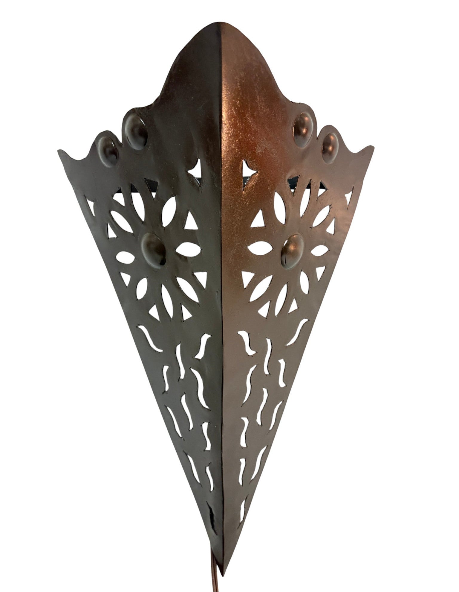 Arrowhead Wrought Iron Sconce