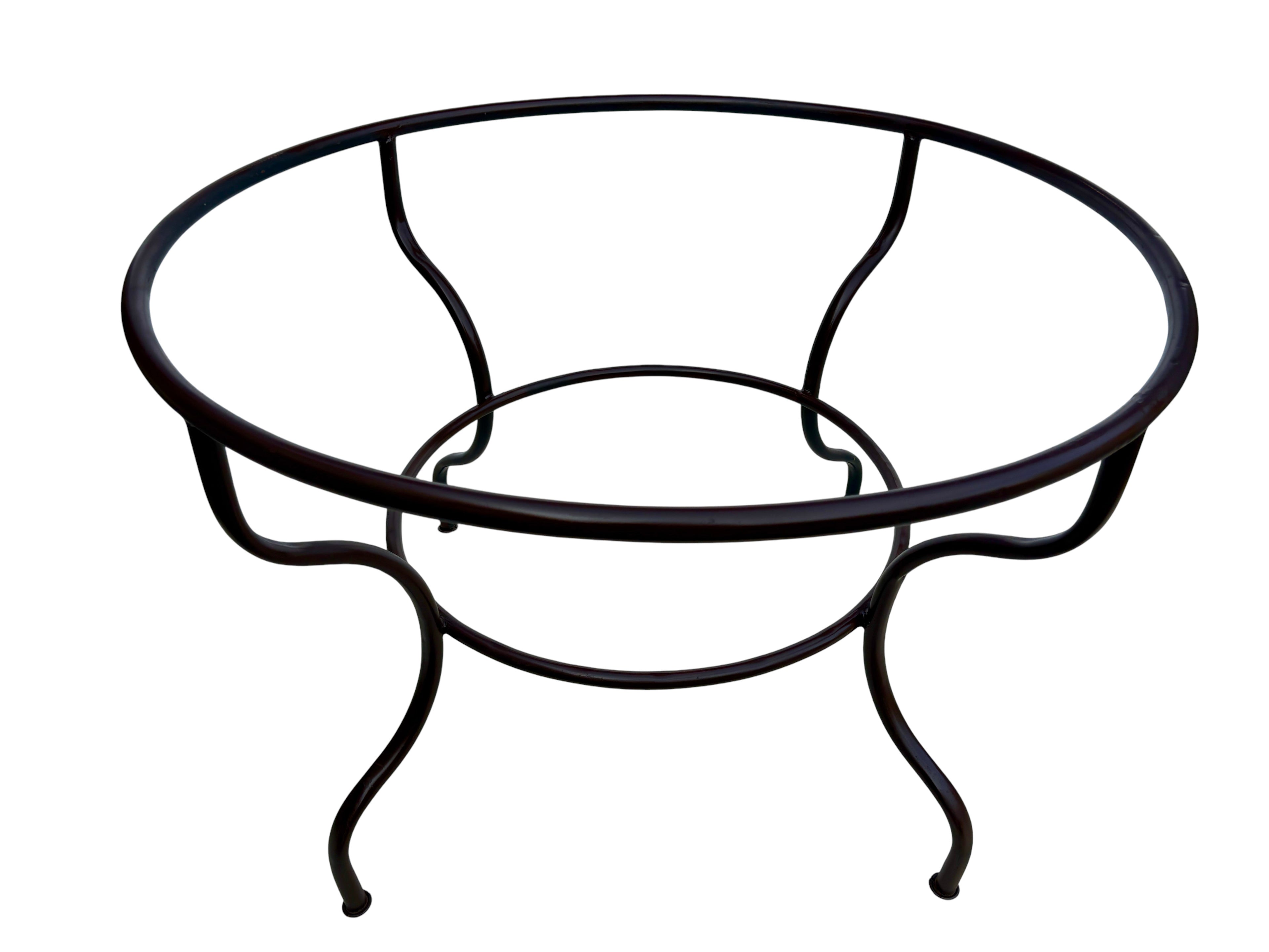 Wrought Iron Base for 48" Dining Table
