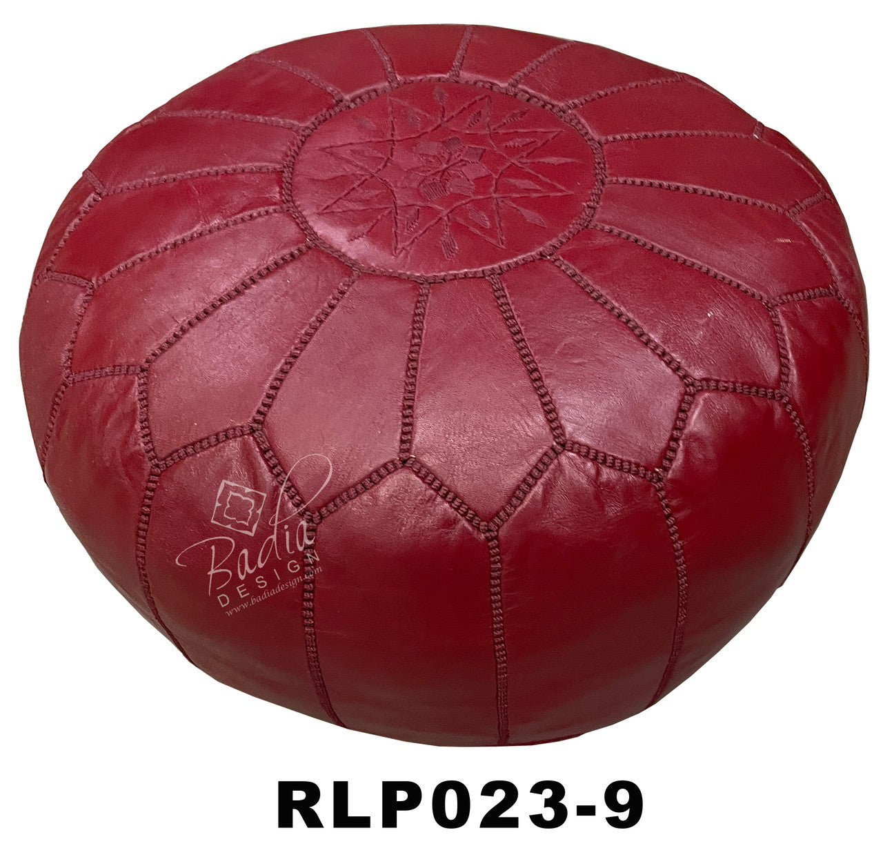 Premium Leather Moroccan Ottoman