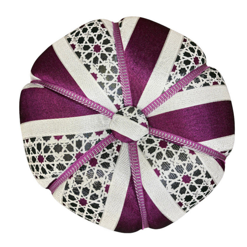Moroccan Stuffed Fabric Pouf