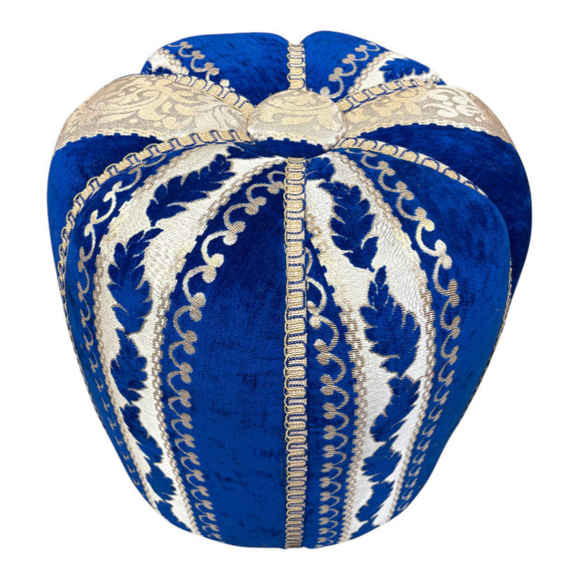 Moroccan Stuffed Fabric Pouf