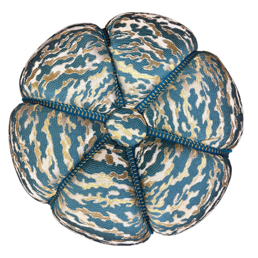 Moroccan Stuffed Fabric Pouf