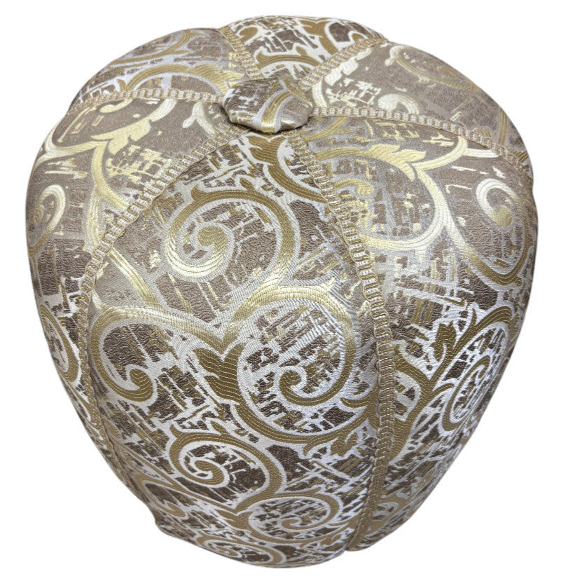 Moroccan Stuffed Fabric Pouf