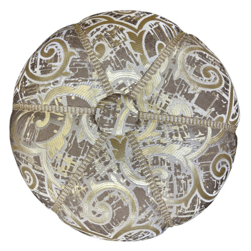 Moroccan Stuffed Fabric Pouf