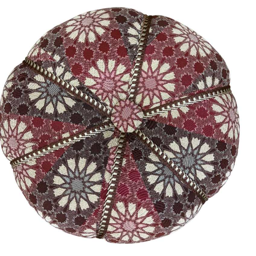 Moroccan Stuffed Fabric Pouf