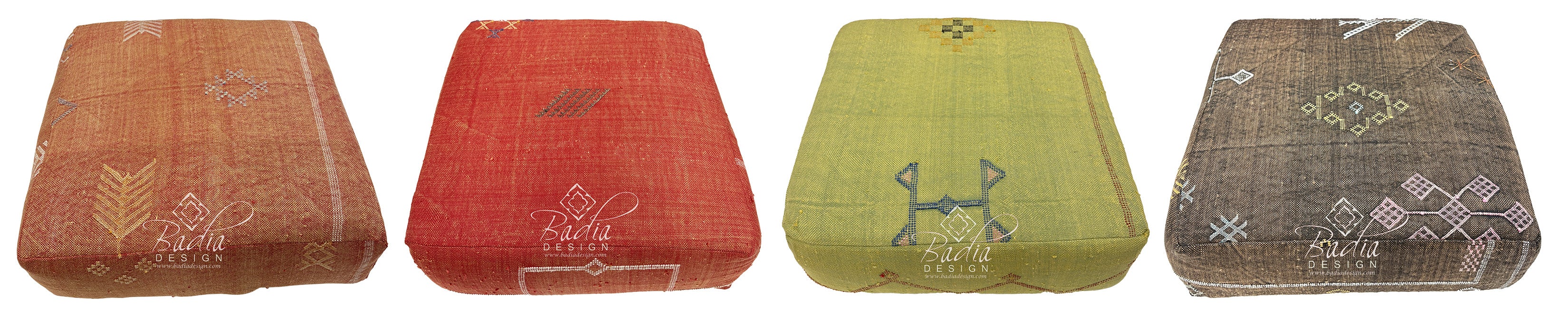 Square Kilim Floor Cushions