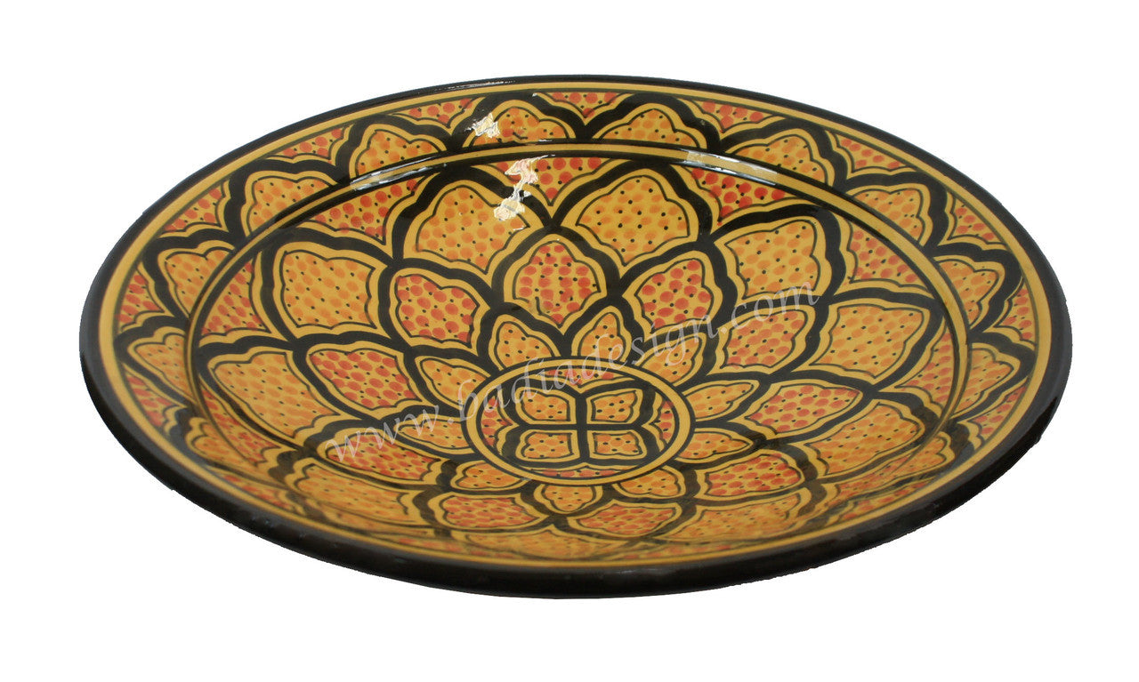 Hand Painted Ceramic Plate