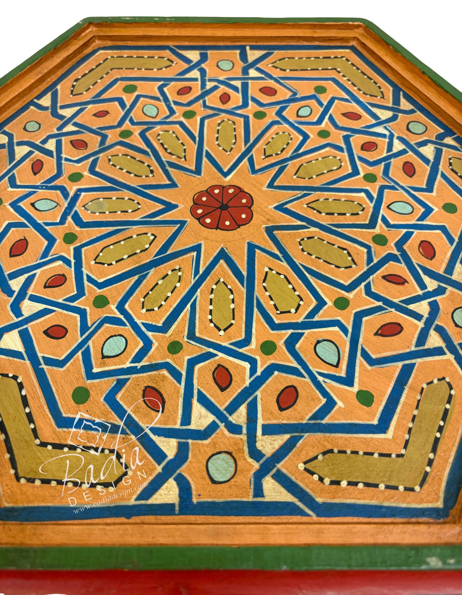 Mult-Color Hand Painted Side Tables