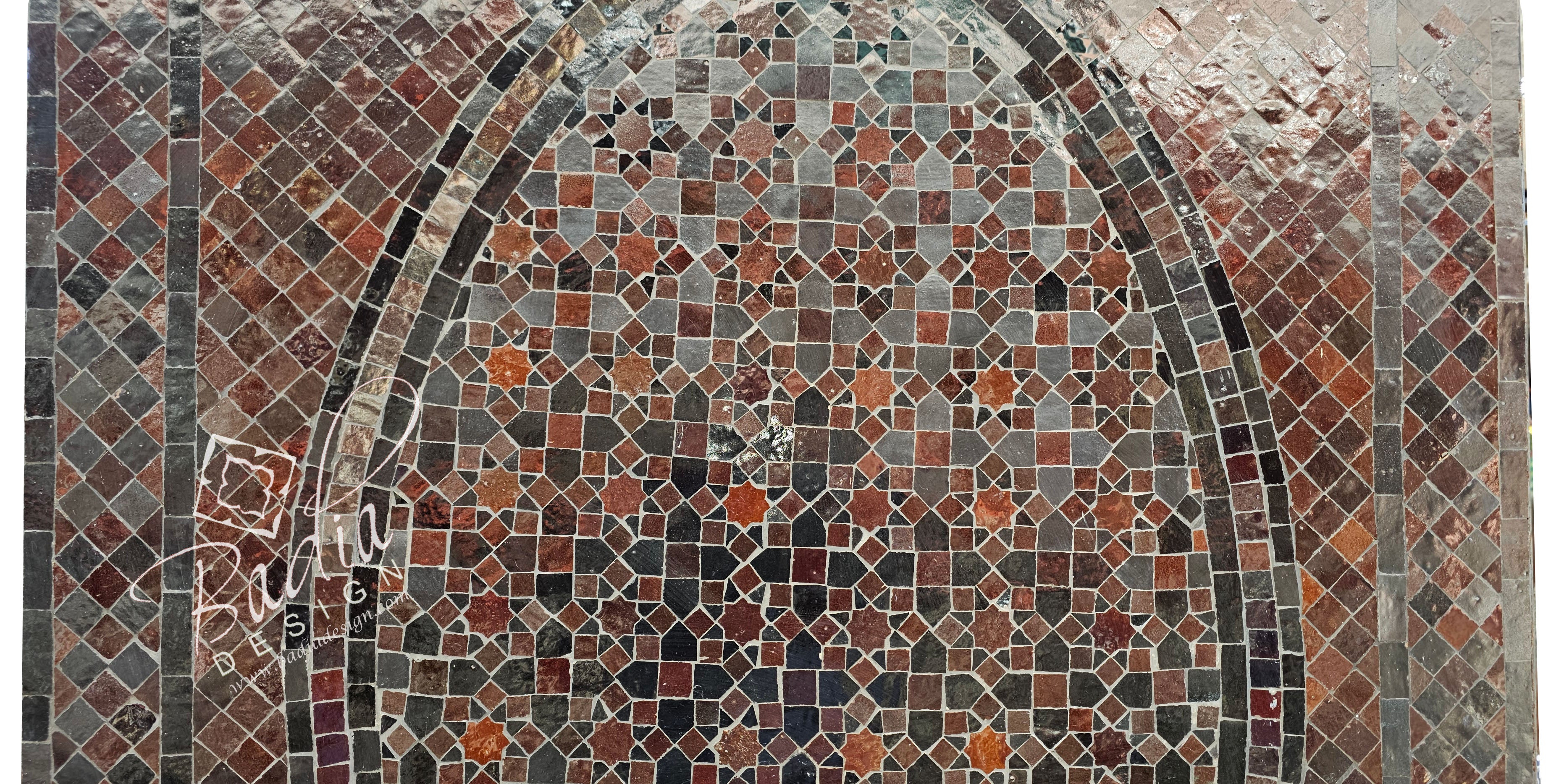 Large Reddish Brown Water Fountain
