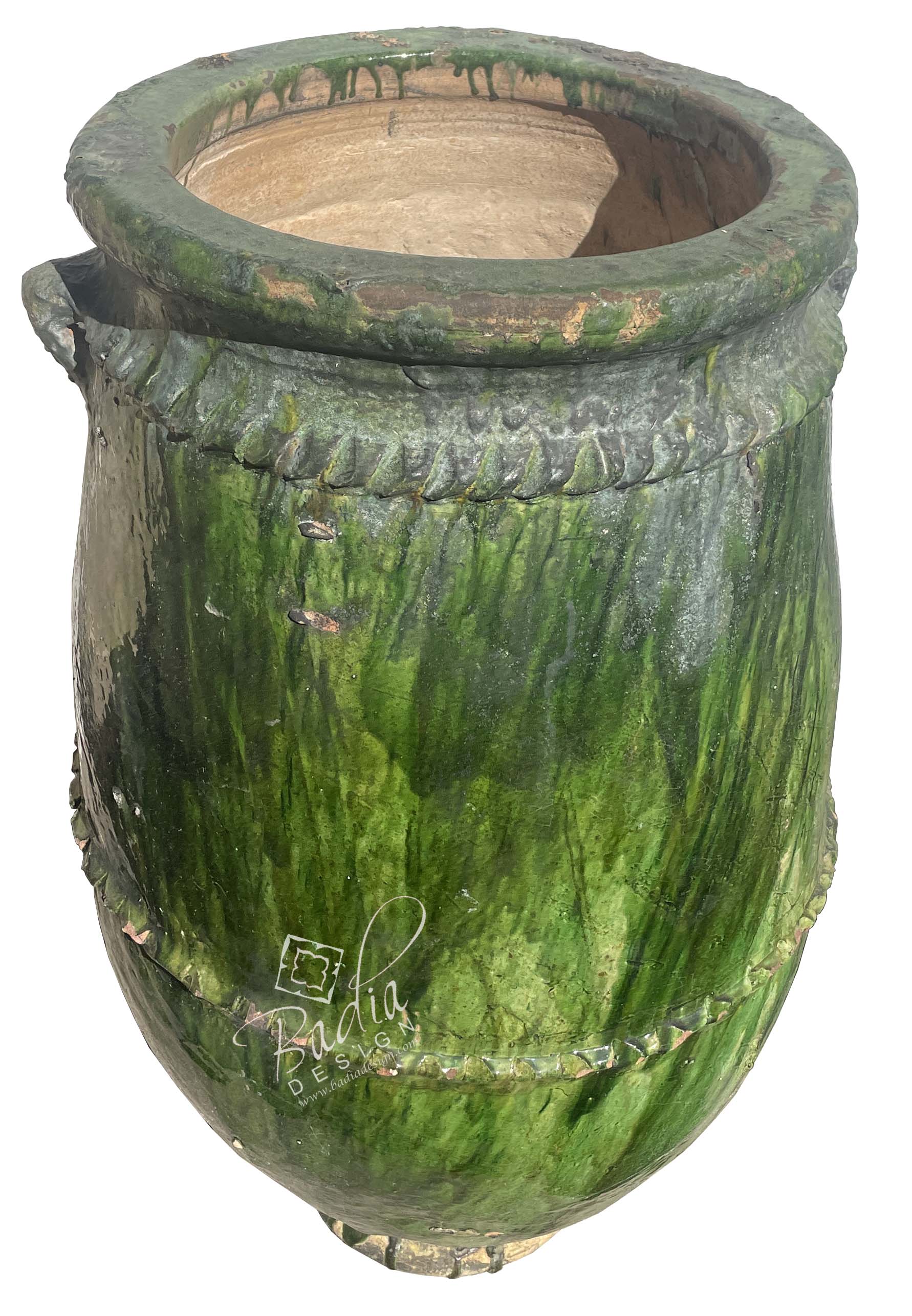 Large Moroccan Tamegroute Planter
