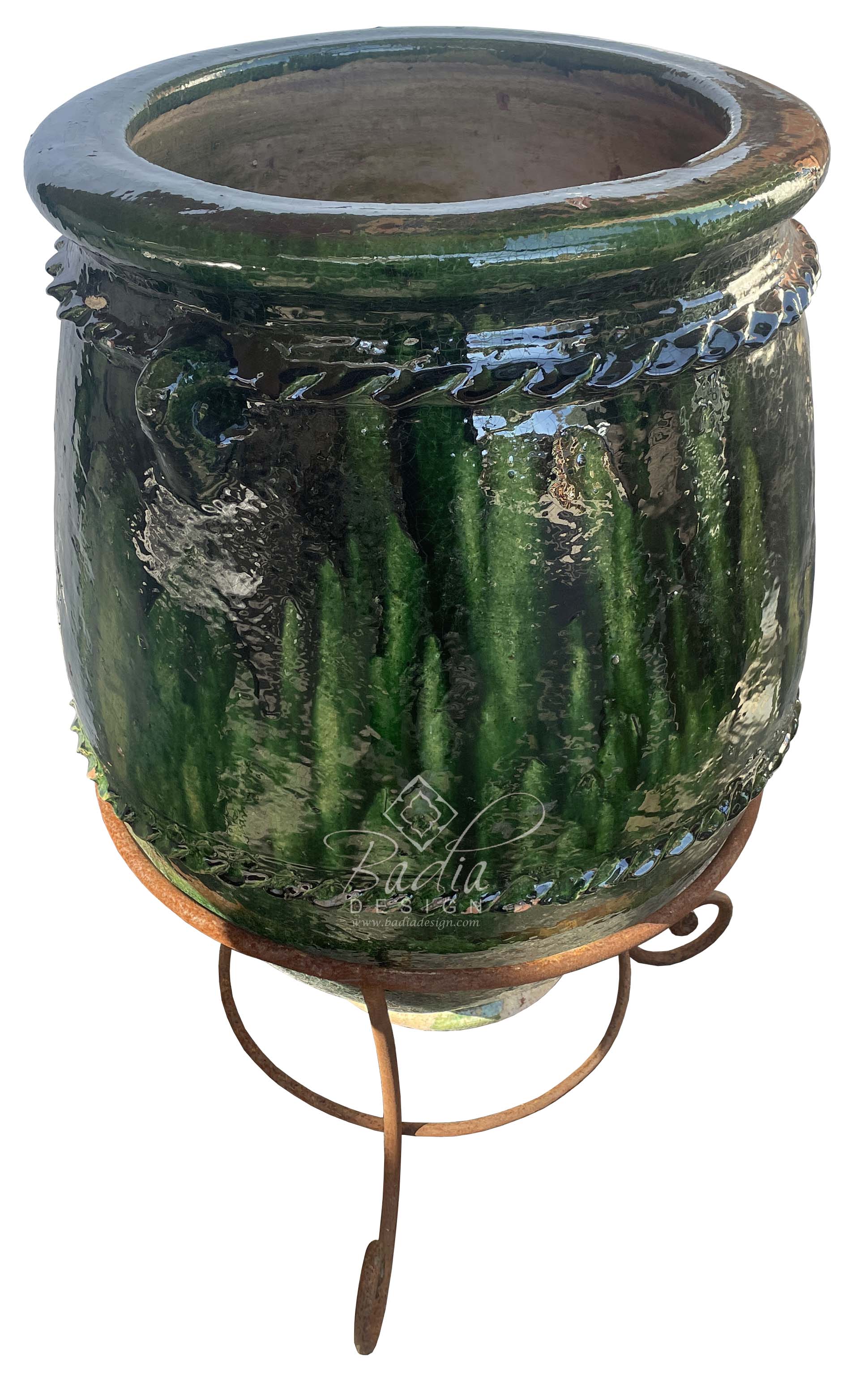 Large Moroccan Tamegroute Planters