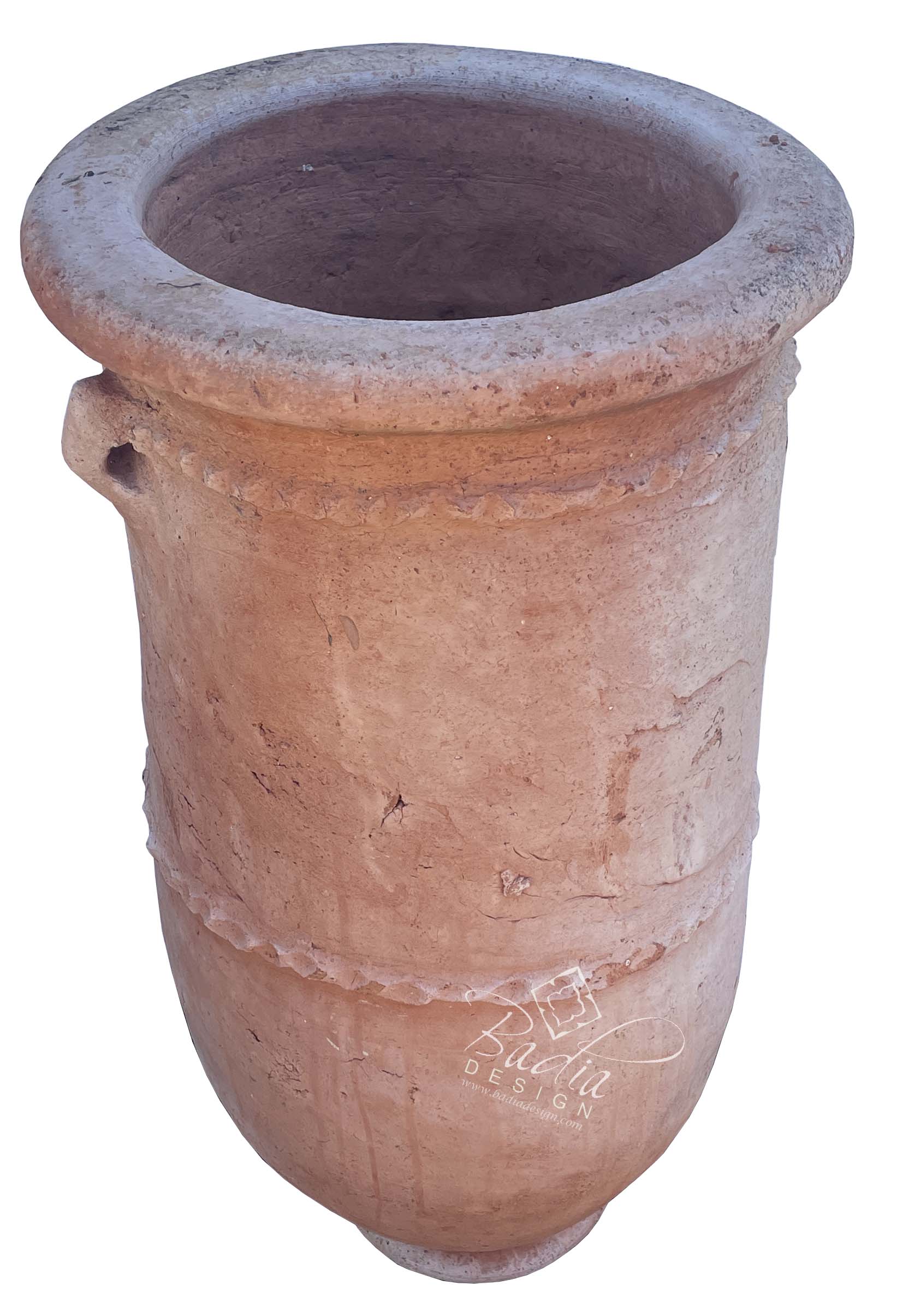 Large Moroccan Clay Planter