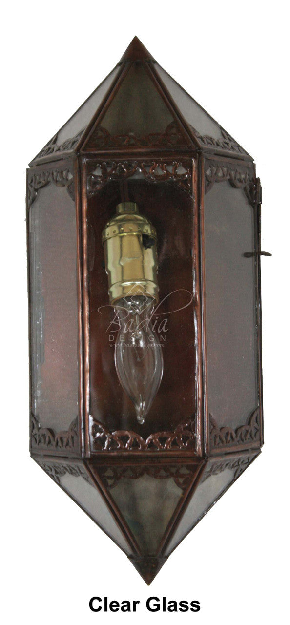 Multi-Color Glass Wall Sconce