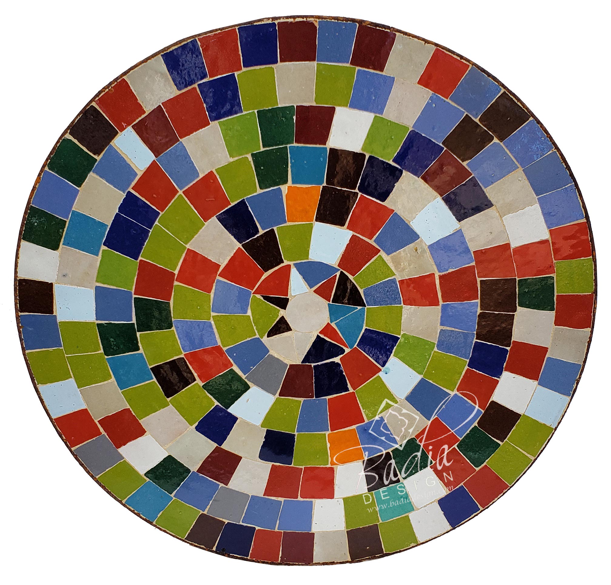 20" Multi Round Tile Table Top
