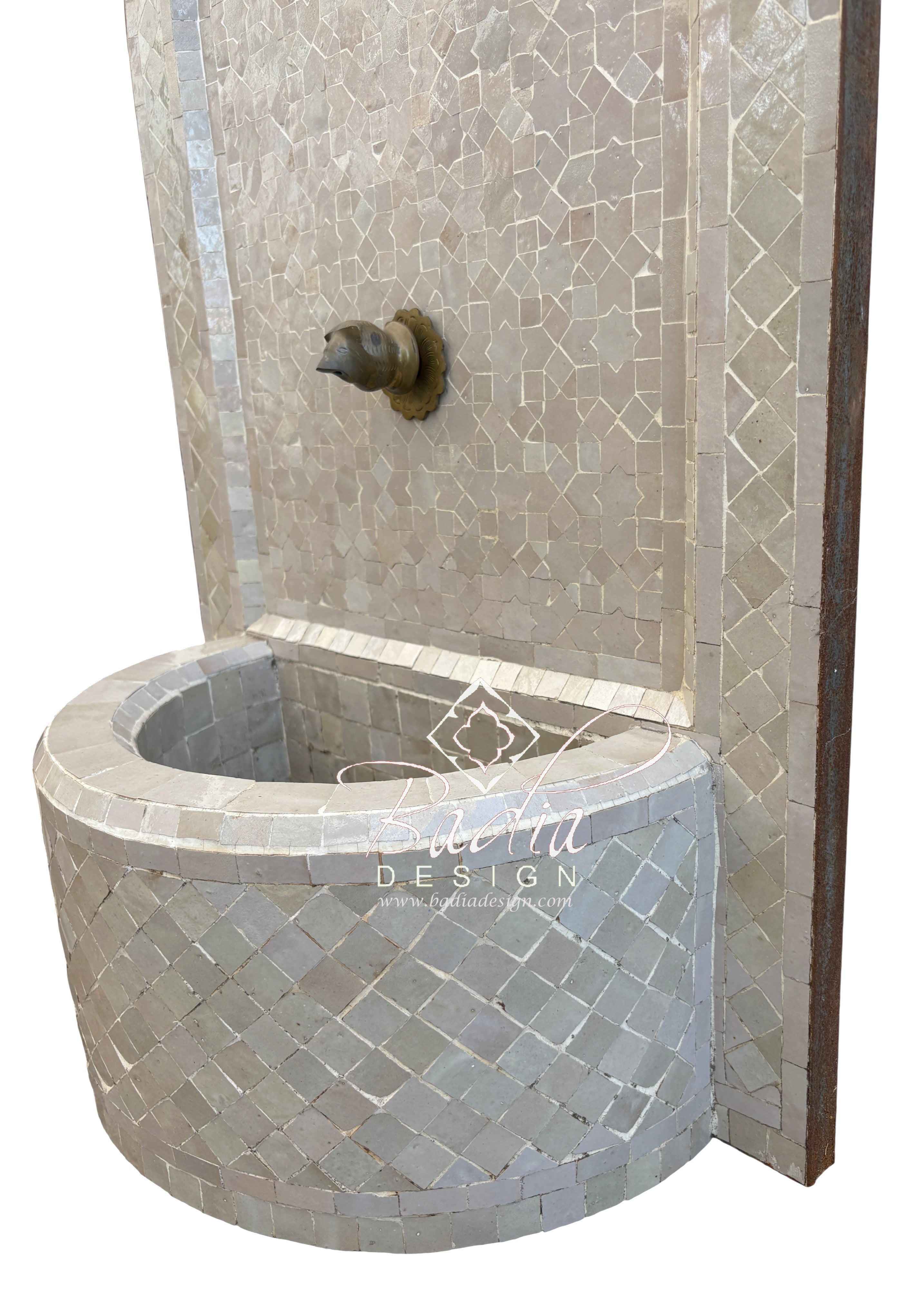 Beige Moroccan Arch Fountain