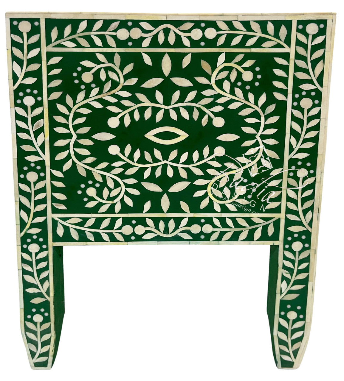 Handcrafted Moroccan Camel Bone Nightstand