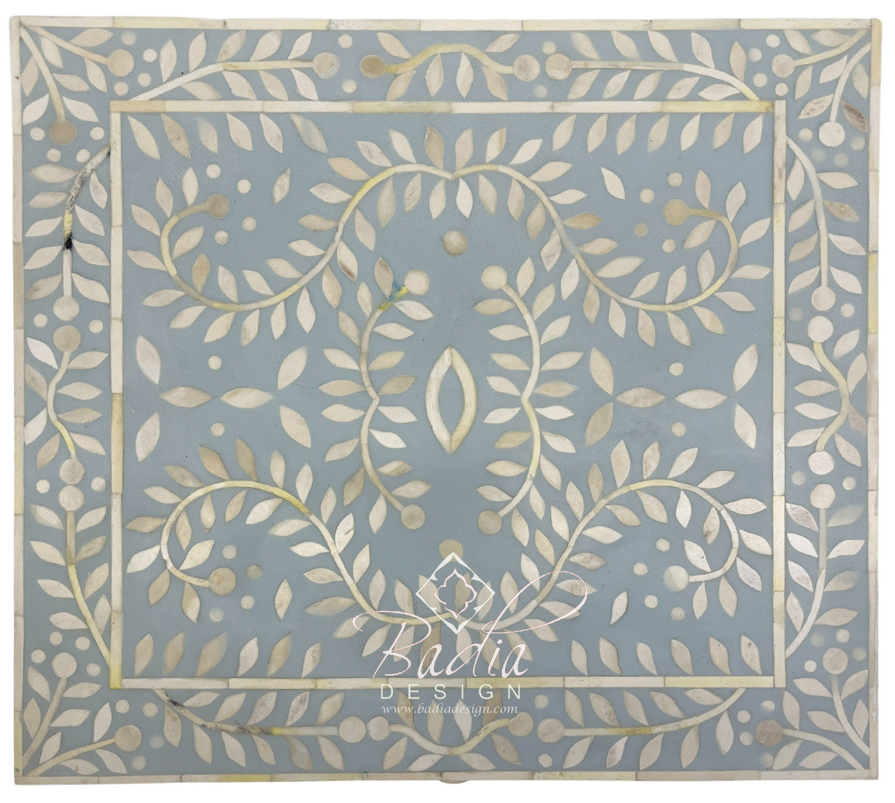 Handcrafted Moroccan Camel Bone Nightstand