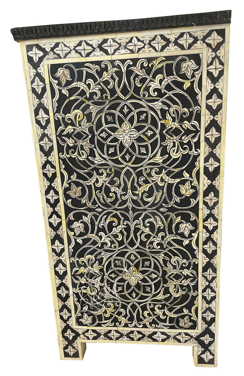 Moroccan Camel Bone Storage Cabinet