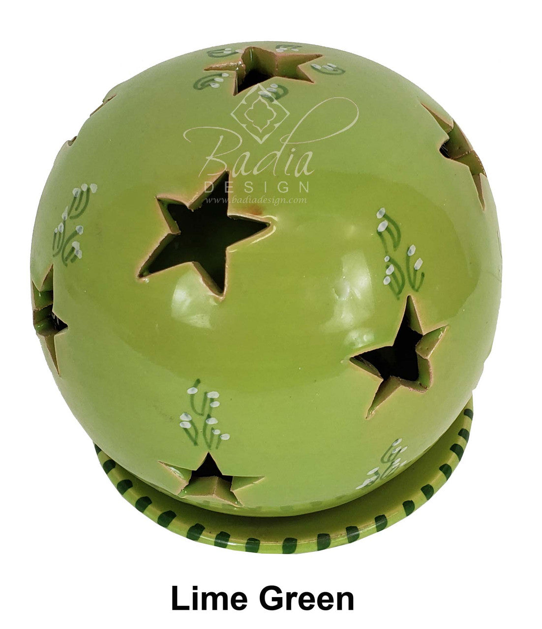 Round Ceramic Candle Holders