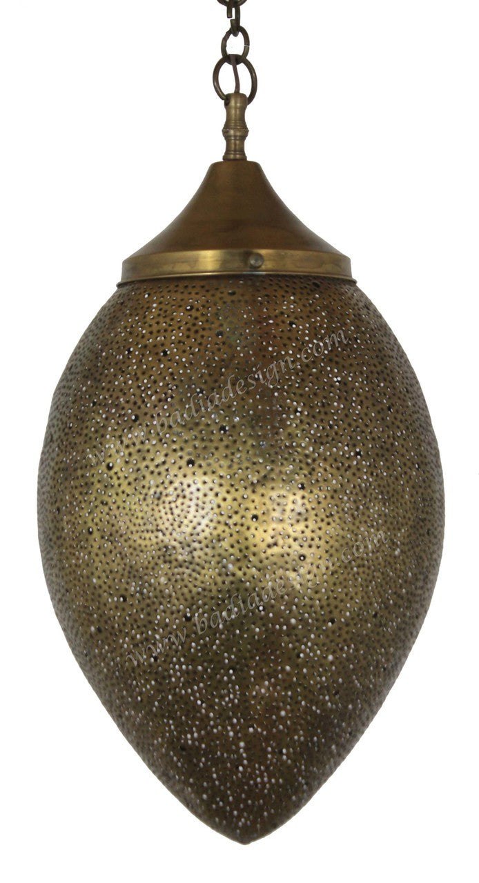 Egg Shaped Brass Lantern