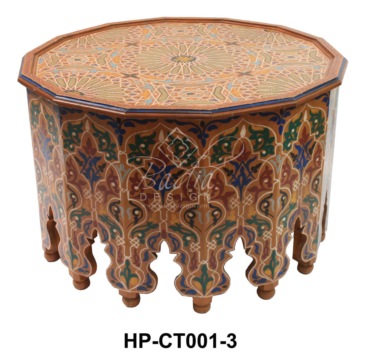 Large Hand Painted Table