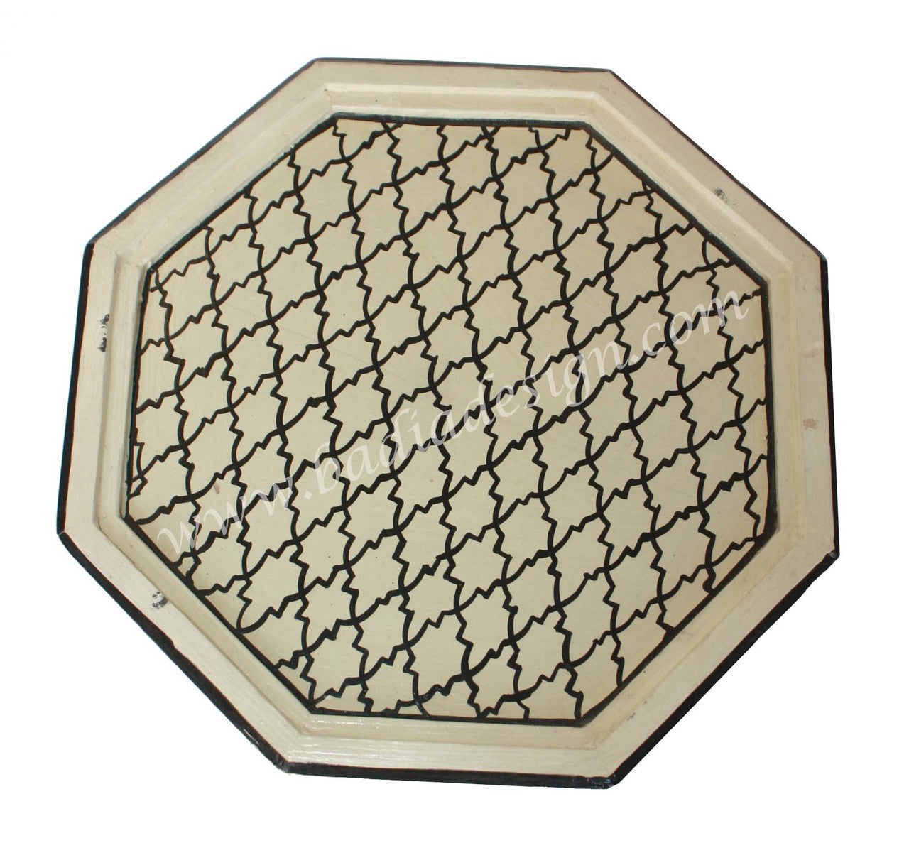 Multi Color Hand Painted Side Table