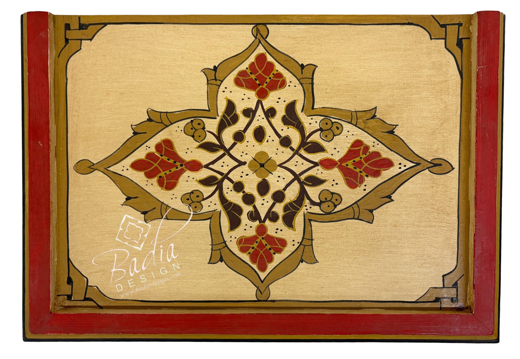 Handcrafted Nightstands with Geometric Detail