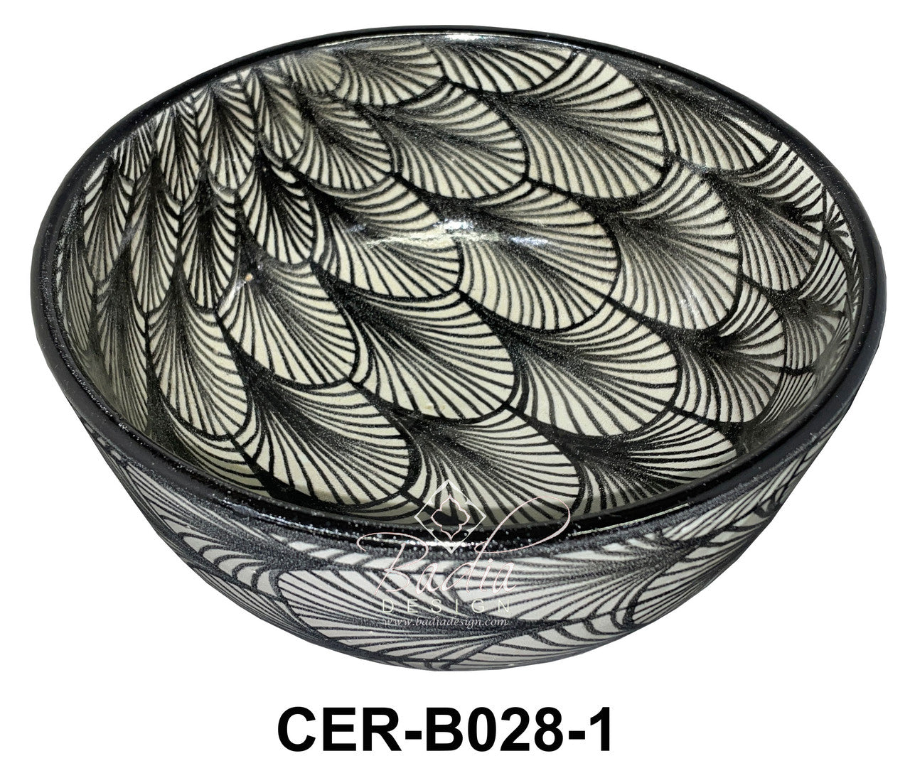 Multi-Color Hand Painted Ceramic Bowls