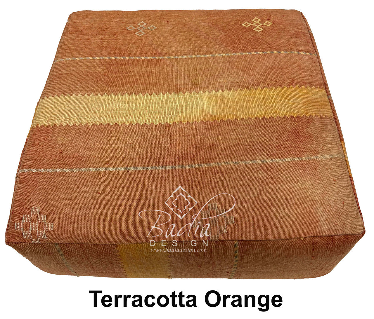 Authentic Handwoven Square Kilim Floor Cushions