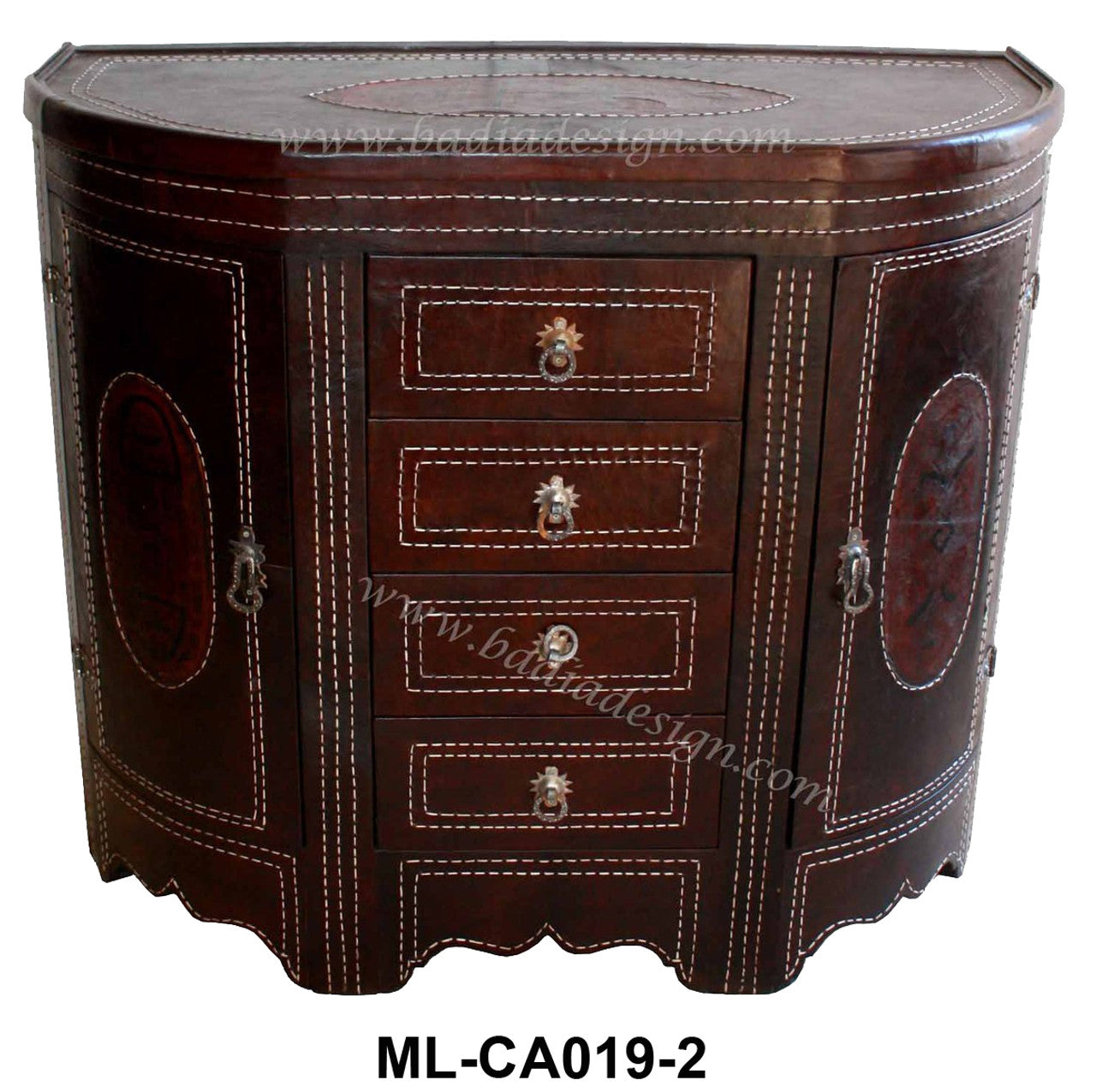 Moroccan Premuim Leather Cabinet