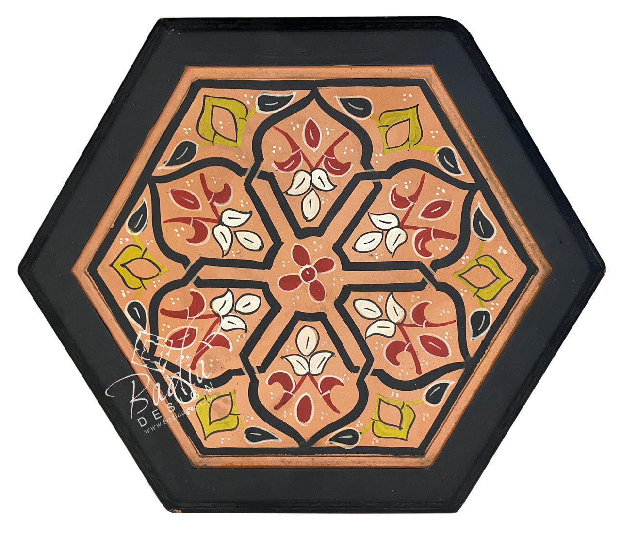 Colorful Hand Painted Side Tables