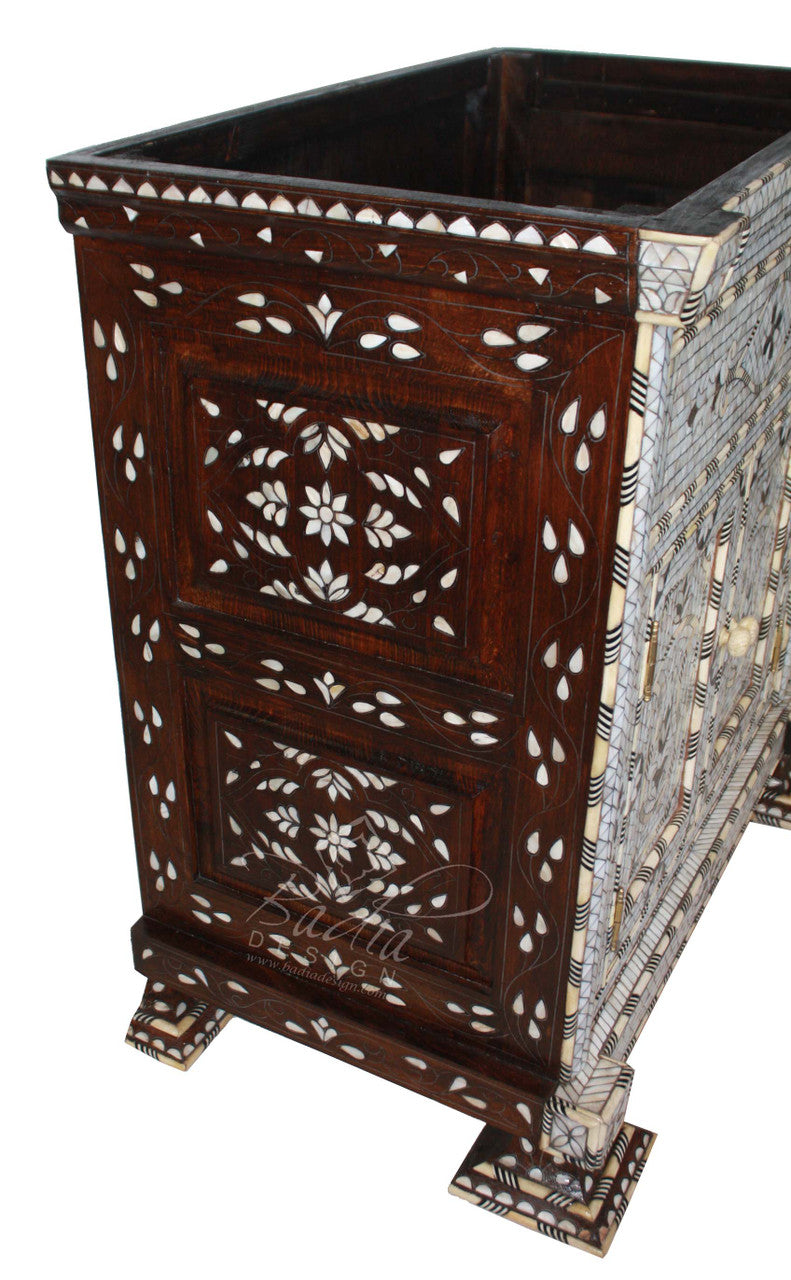 Mother of Pearl Inlay Bathroom Vanity