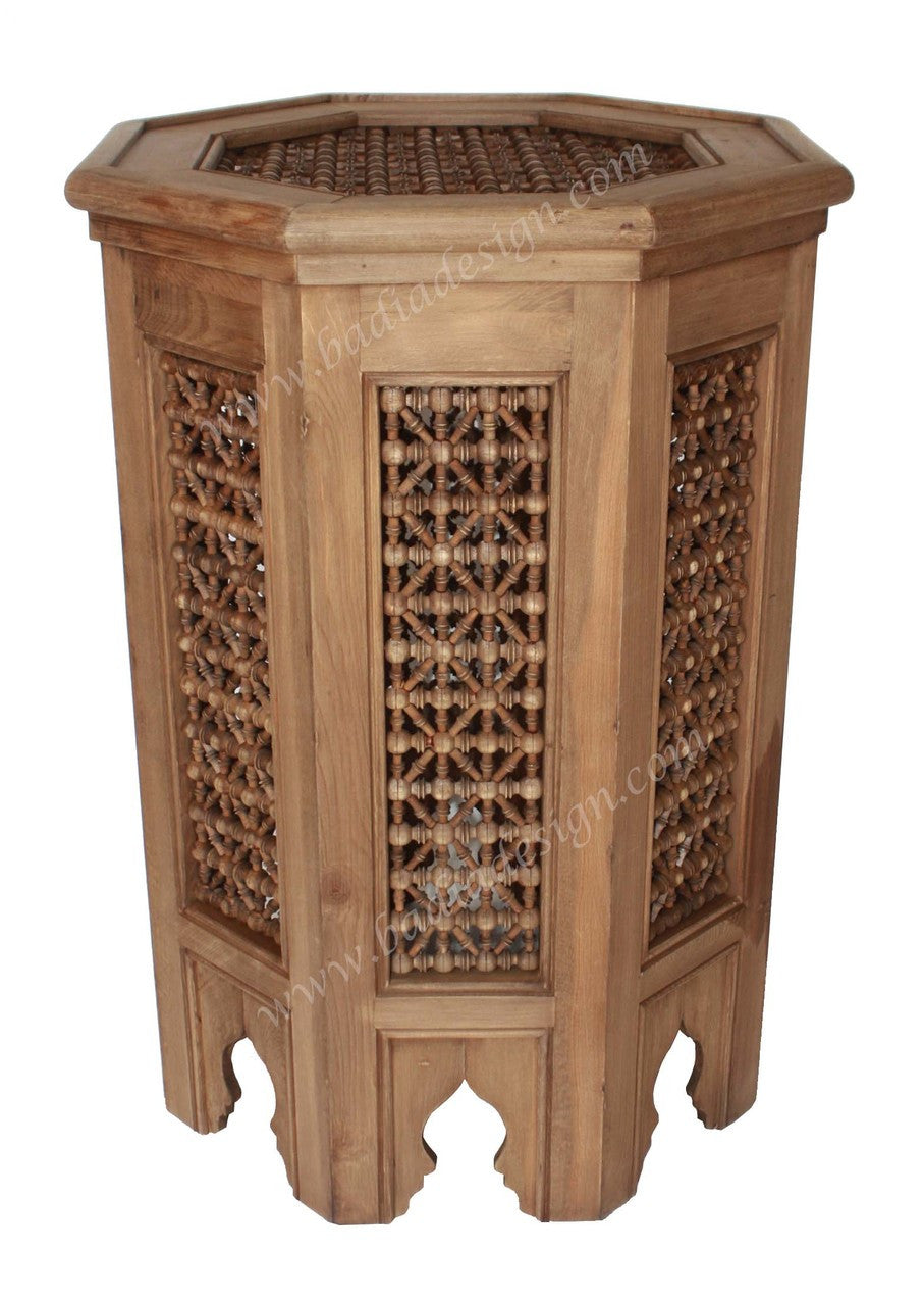 Moucharabieh Cedar Wood Table