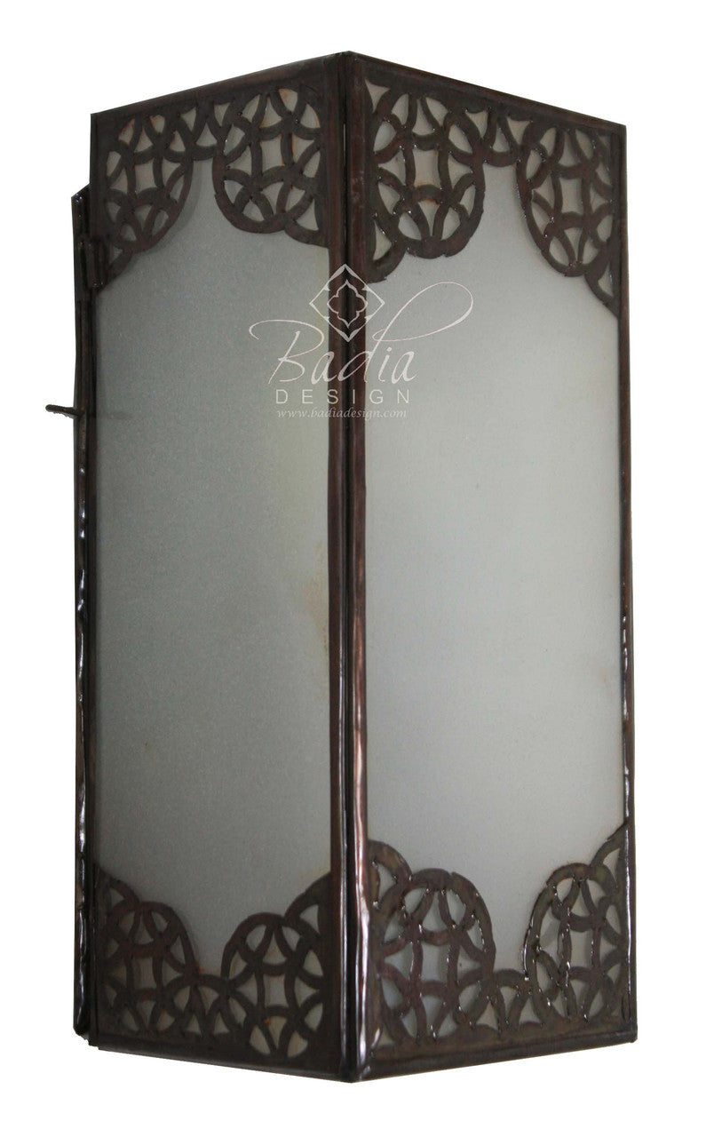 Multi-Color Glass Wall Sconce