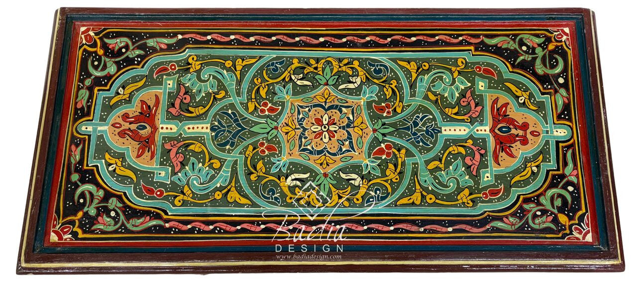 Multi-Color Hand Painted Storage Cabinets