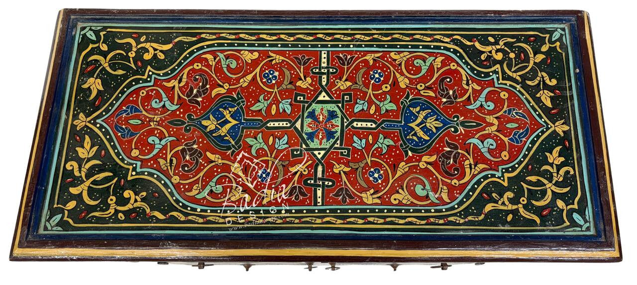 Multi-Color Hand Painted Storage Cabinets